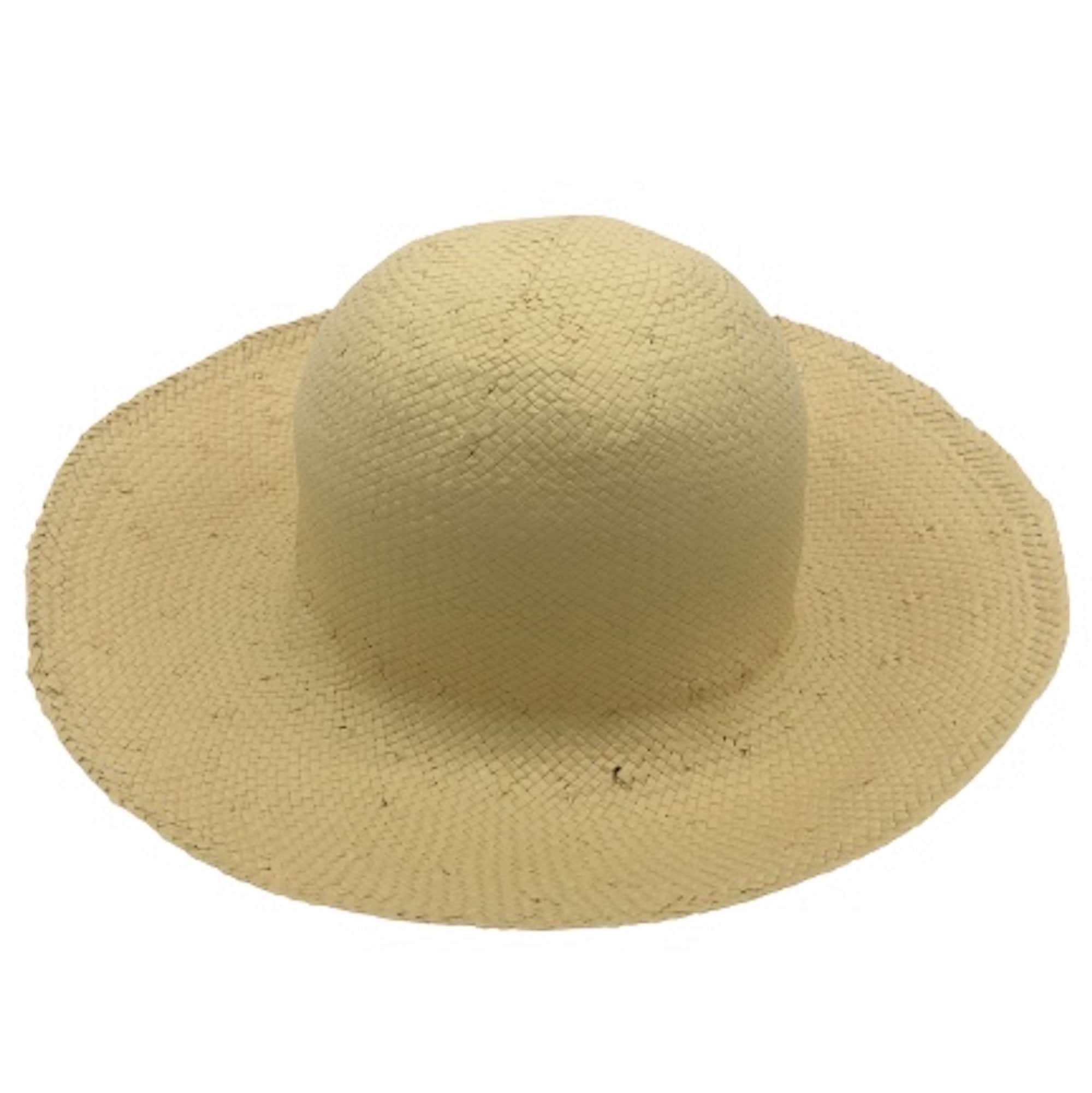 11" Panama Paper Straw Capeline Hat Bodies for Millinery and Hat Making