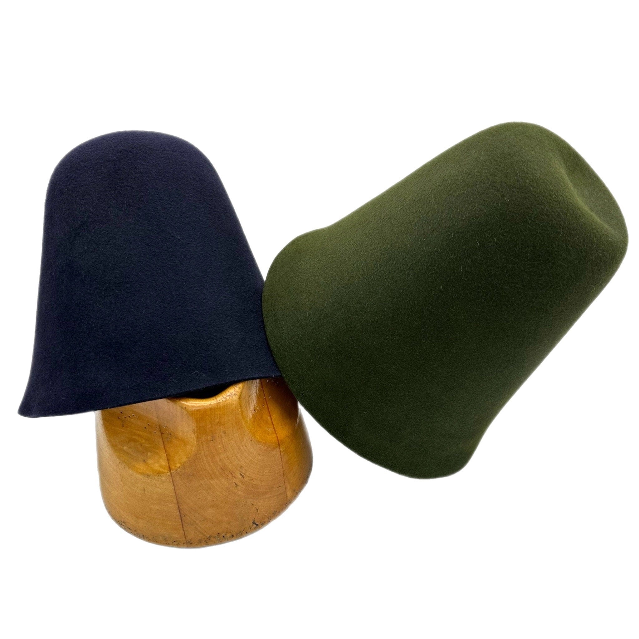 Rabbit Fur Felt Hat Hood 100g Stiffened Cone Millinery Supplies