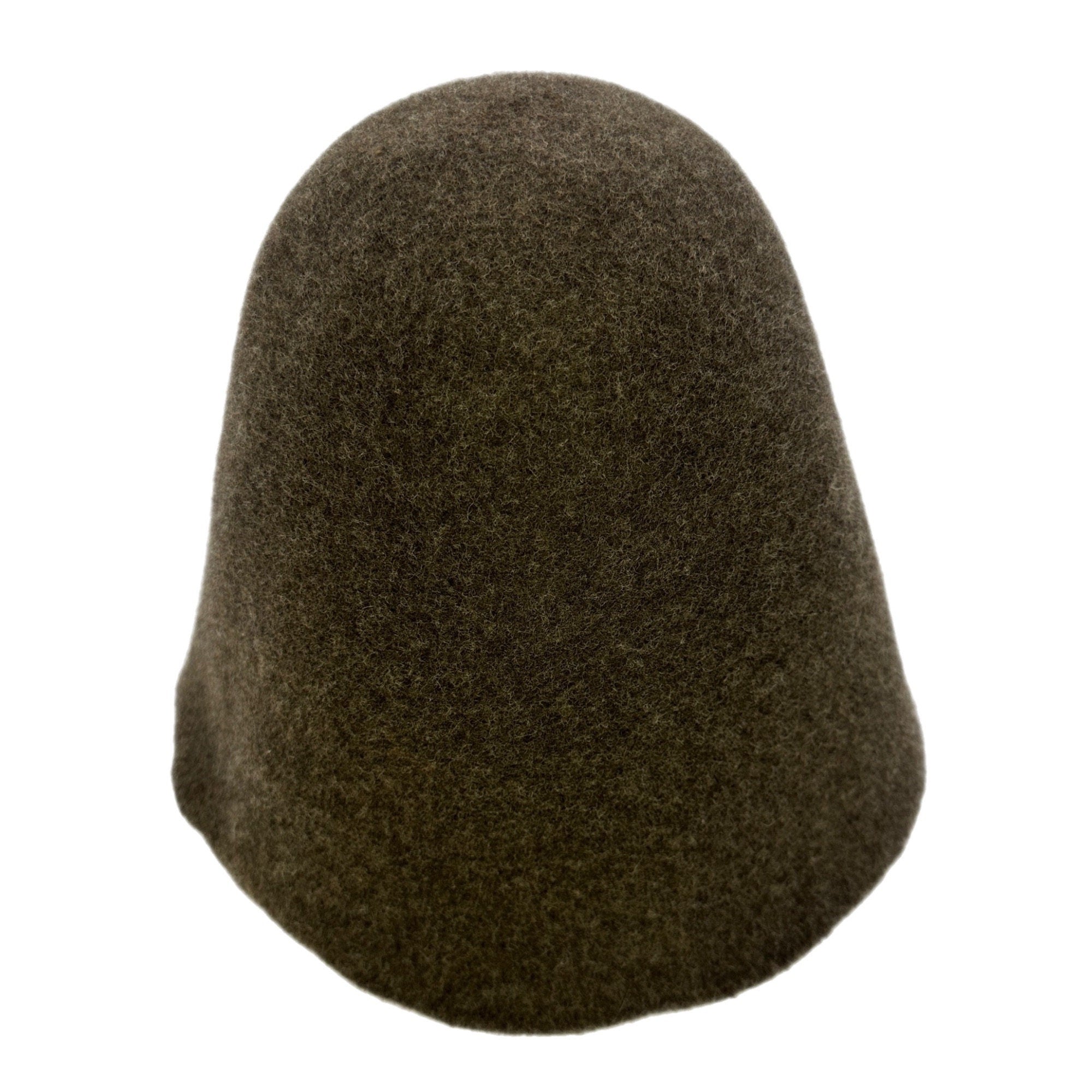 Melange Wool Felt Cone Hat Bodies