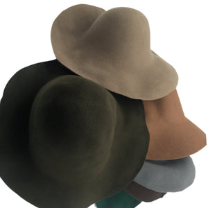 Heavy Weight Wool Felt Capeline Hat Bodies for Millinery