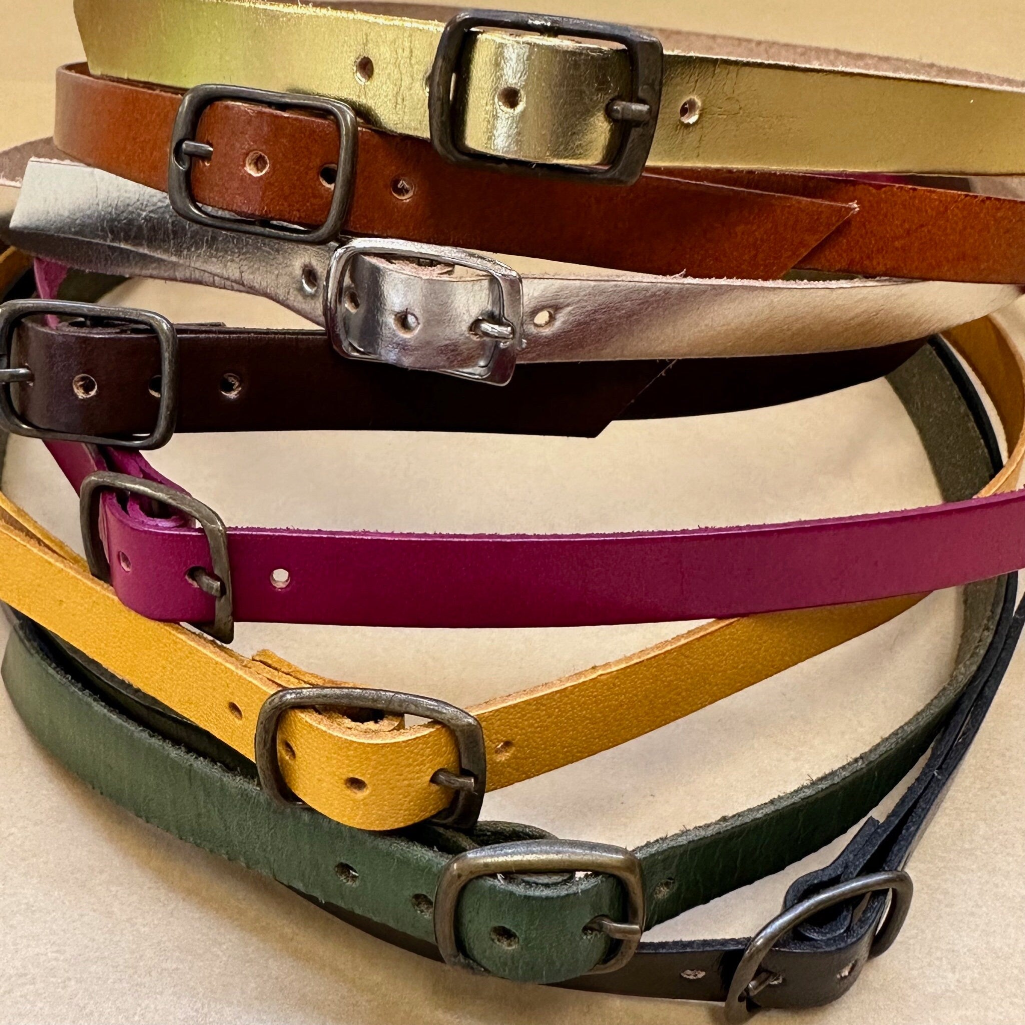 Hatband Leather Belt Adjustable Hat Accessories