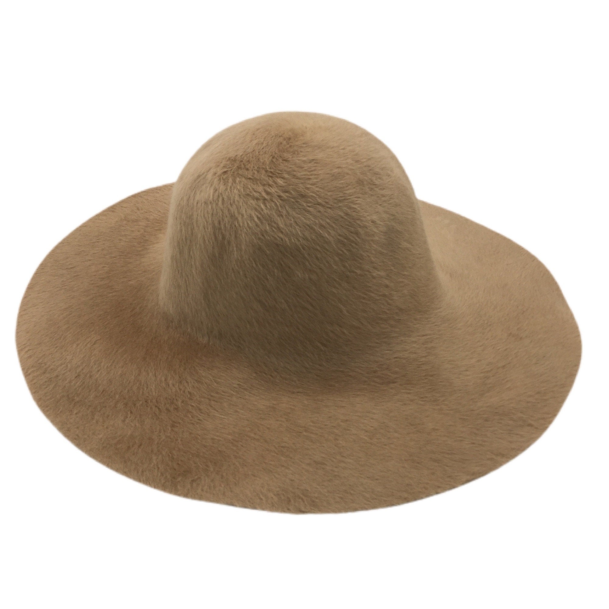 Long Hair Fur Felt Capeline Hat Body - Melusine