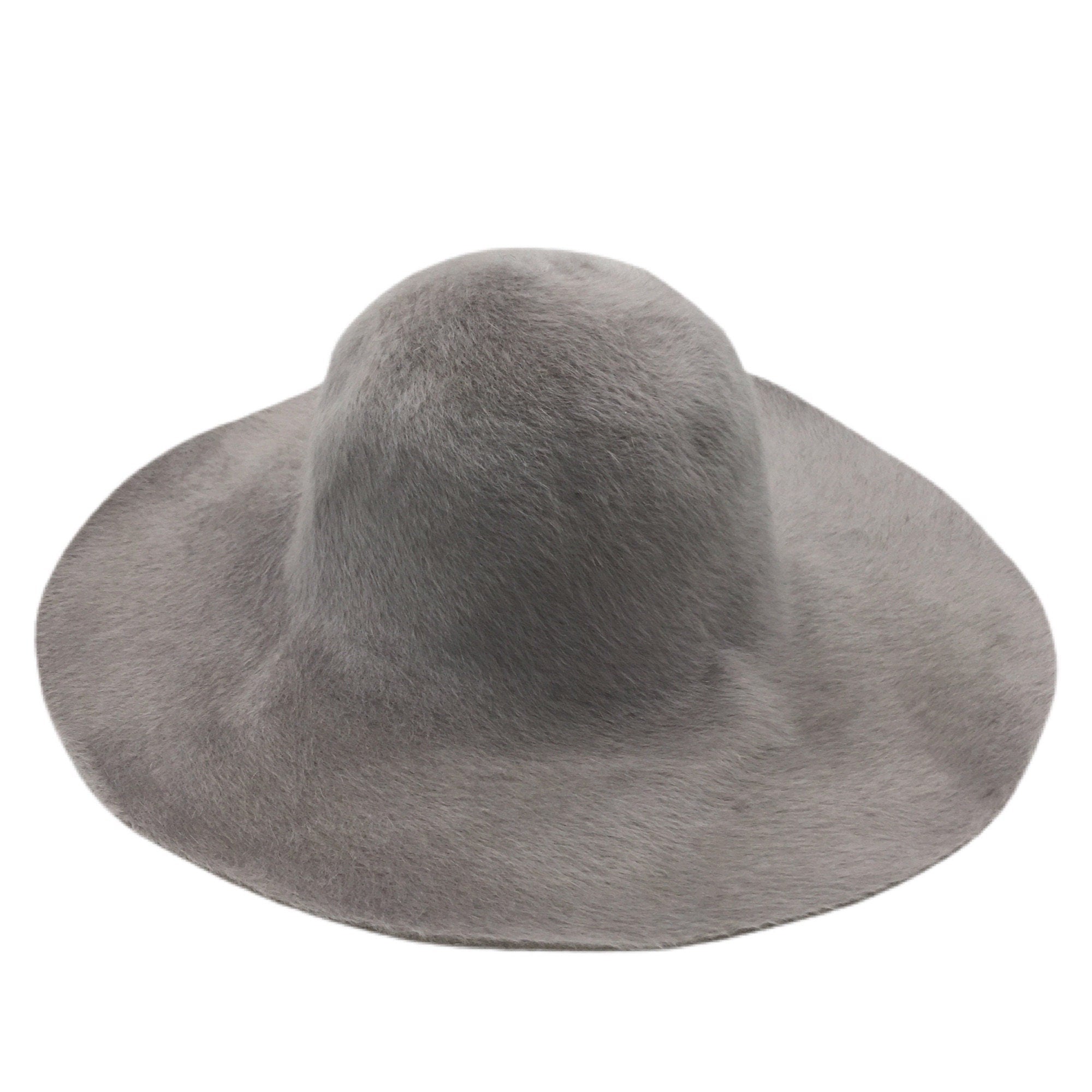 Long Hair Fur Felt Capeline Hat Body - Melusine