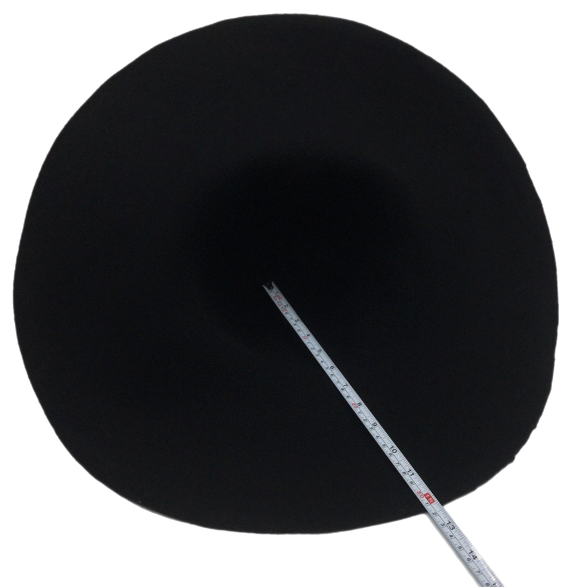 Set of 3 200 g Wool Felt Capeline Hat Bodies for Millinery