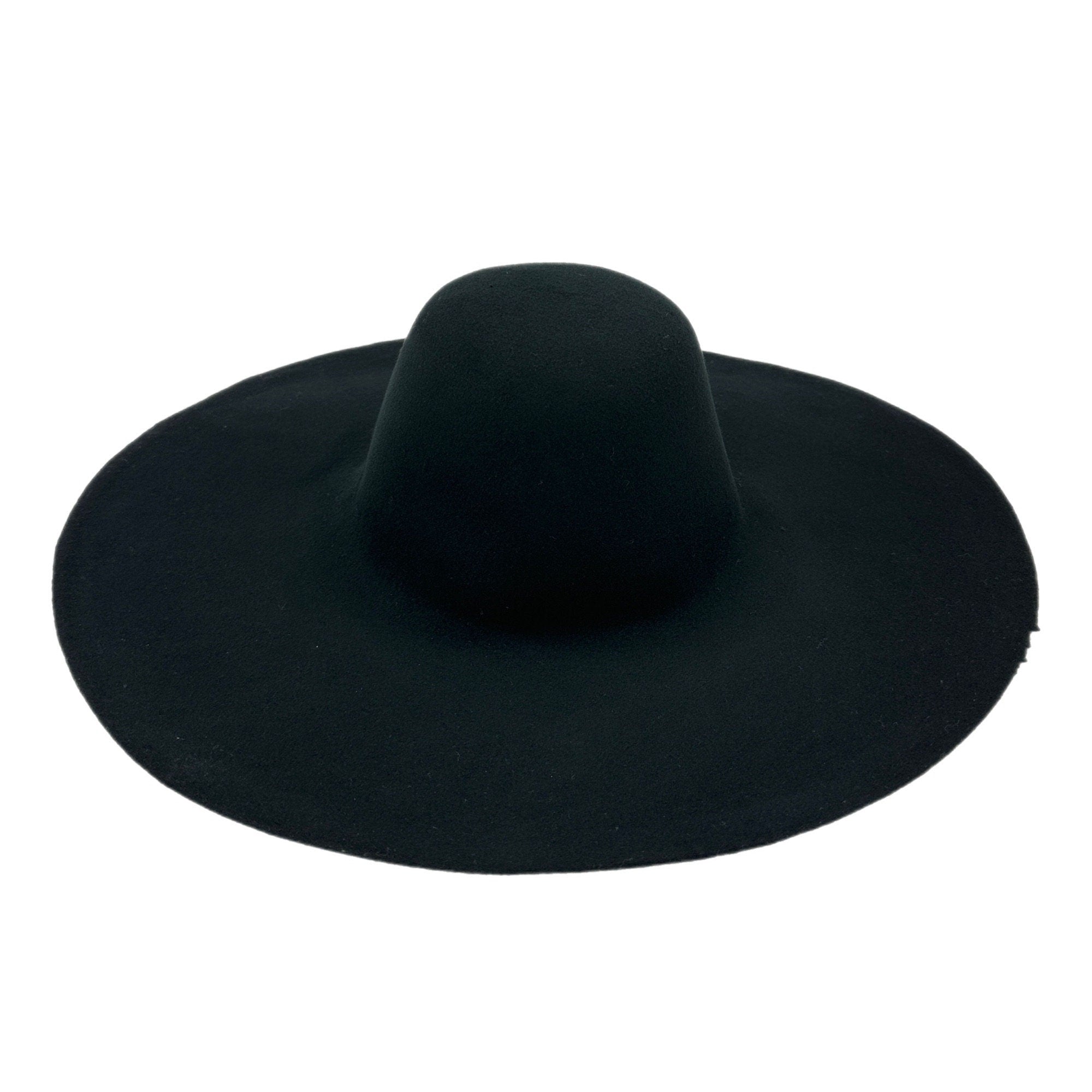 Set of 3 200 g Wool Felt Capeline Hat Bodies for Millinery