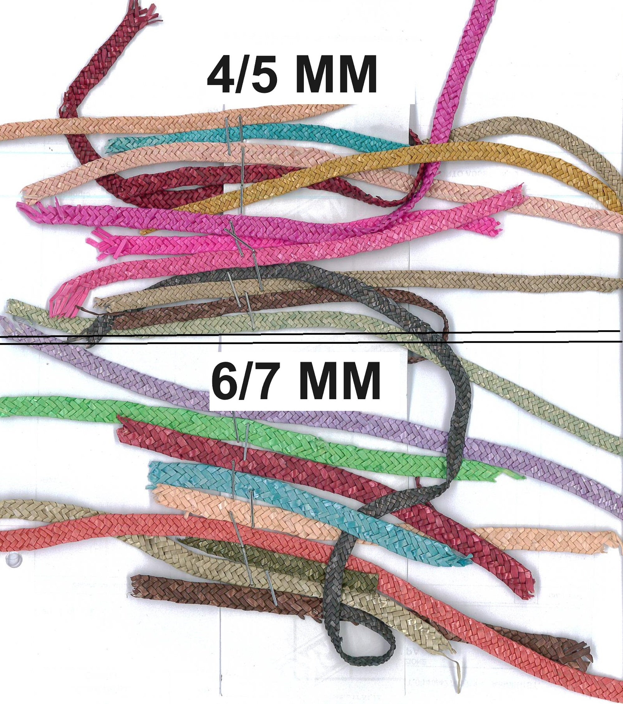 Milano Straw Braid Straw Capeline Hat Bodies Multicolor for Millinery