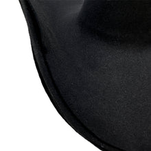 Load image into Gallery viewer, 180g Fur Felt Black Capelines - High-Quality Smooth Finish for Hat Making