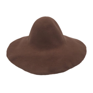 Heavy Weight Wool Felt Capeline Hat Body for Millinery