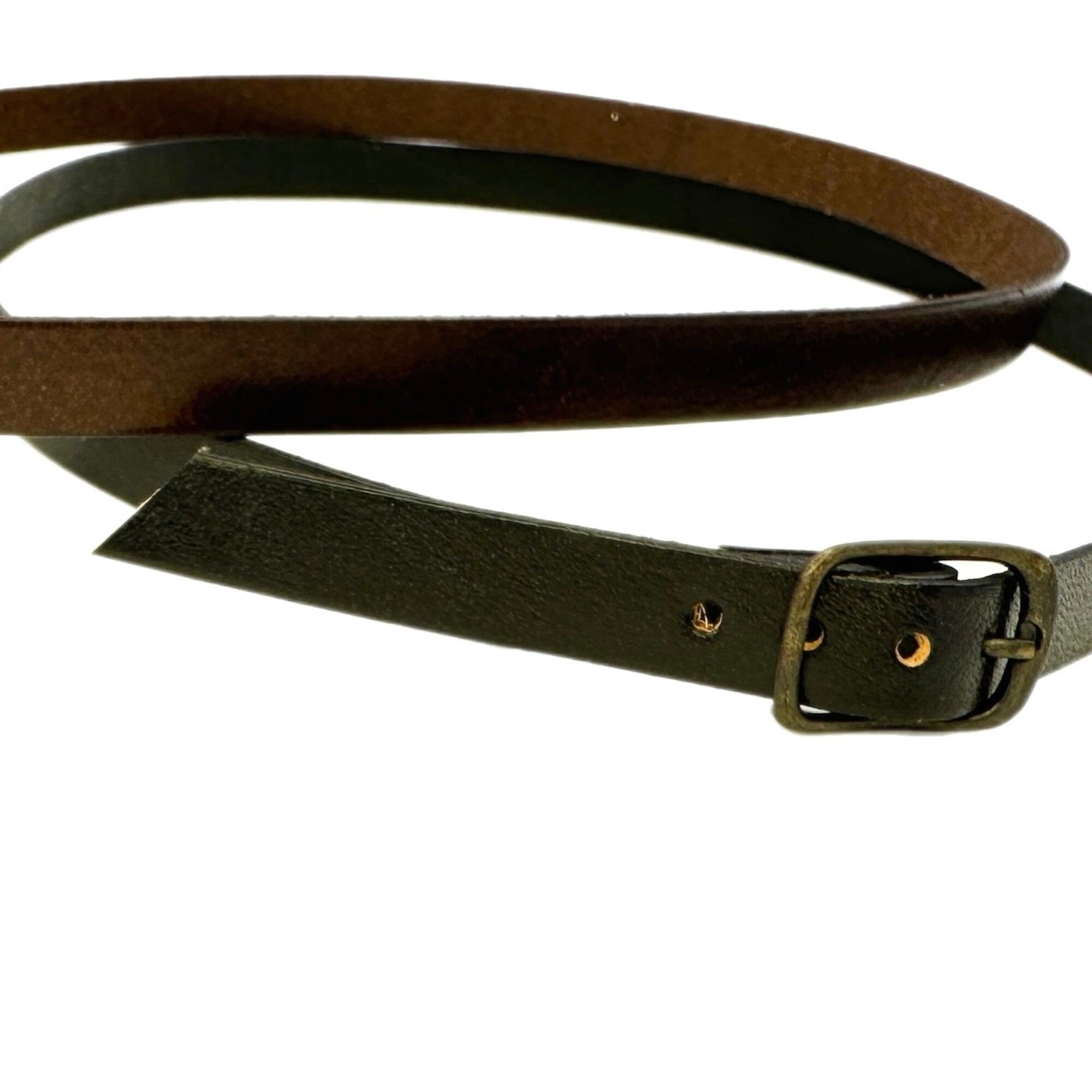 Hatband Leather Belt Adjustable Hat Accessories