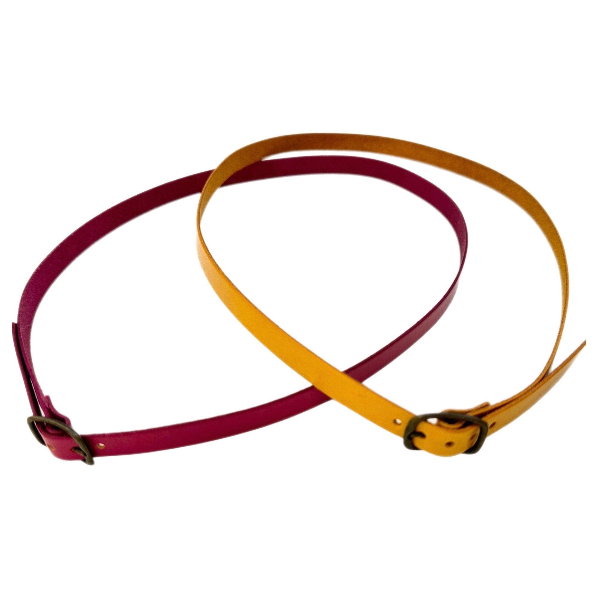 Hatband Leather Belt Adjustable Hat Accessories