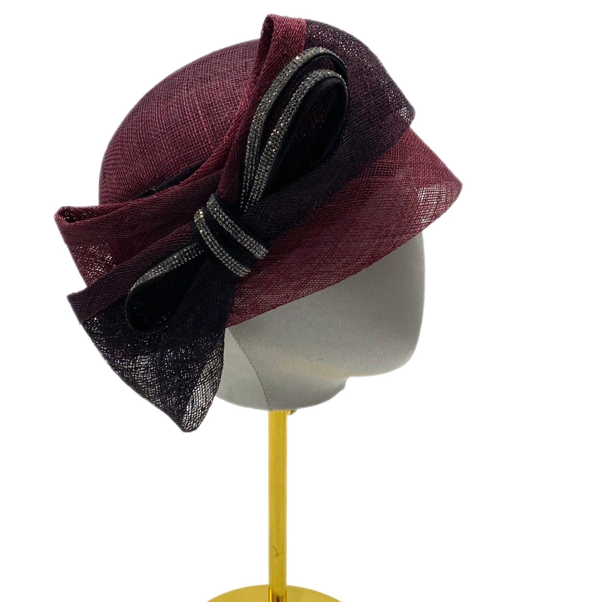 Charming Cloche Hat Derby Church Wedding Headwear