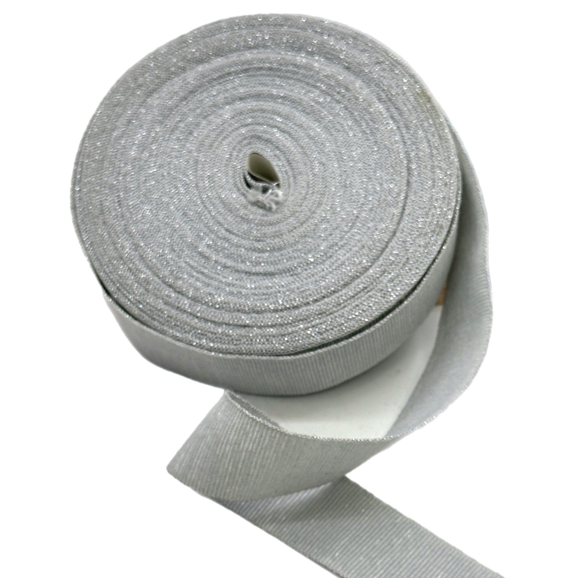 1 inch Lurex Grosgrain Ribbon for Hat Making and Millinery - 1yard (0,914 m)