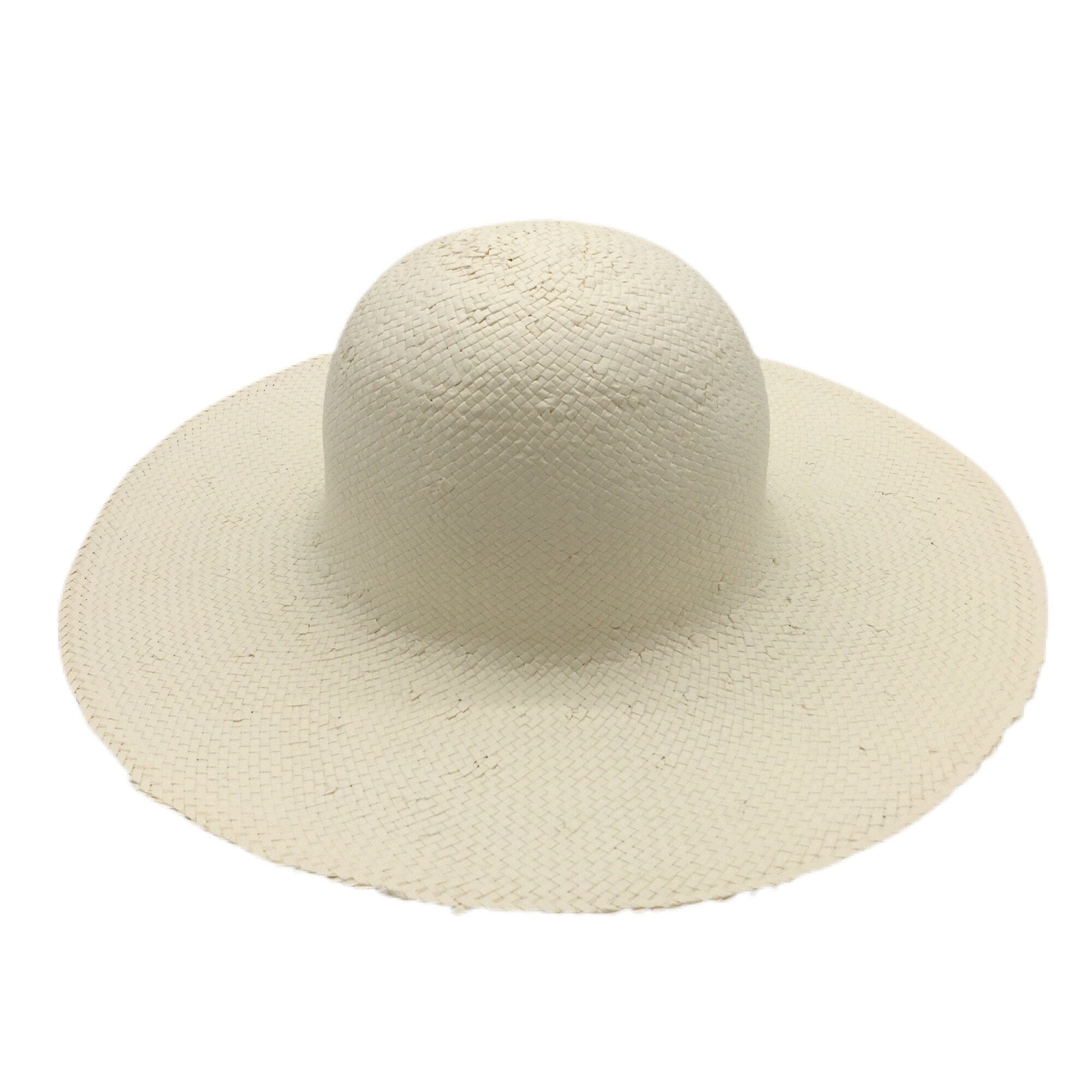 11" Panama Paper Straw Capeline Hat Bodies for Millinery and Hat Making