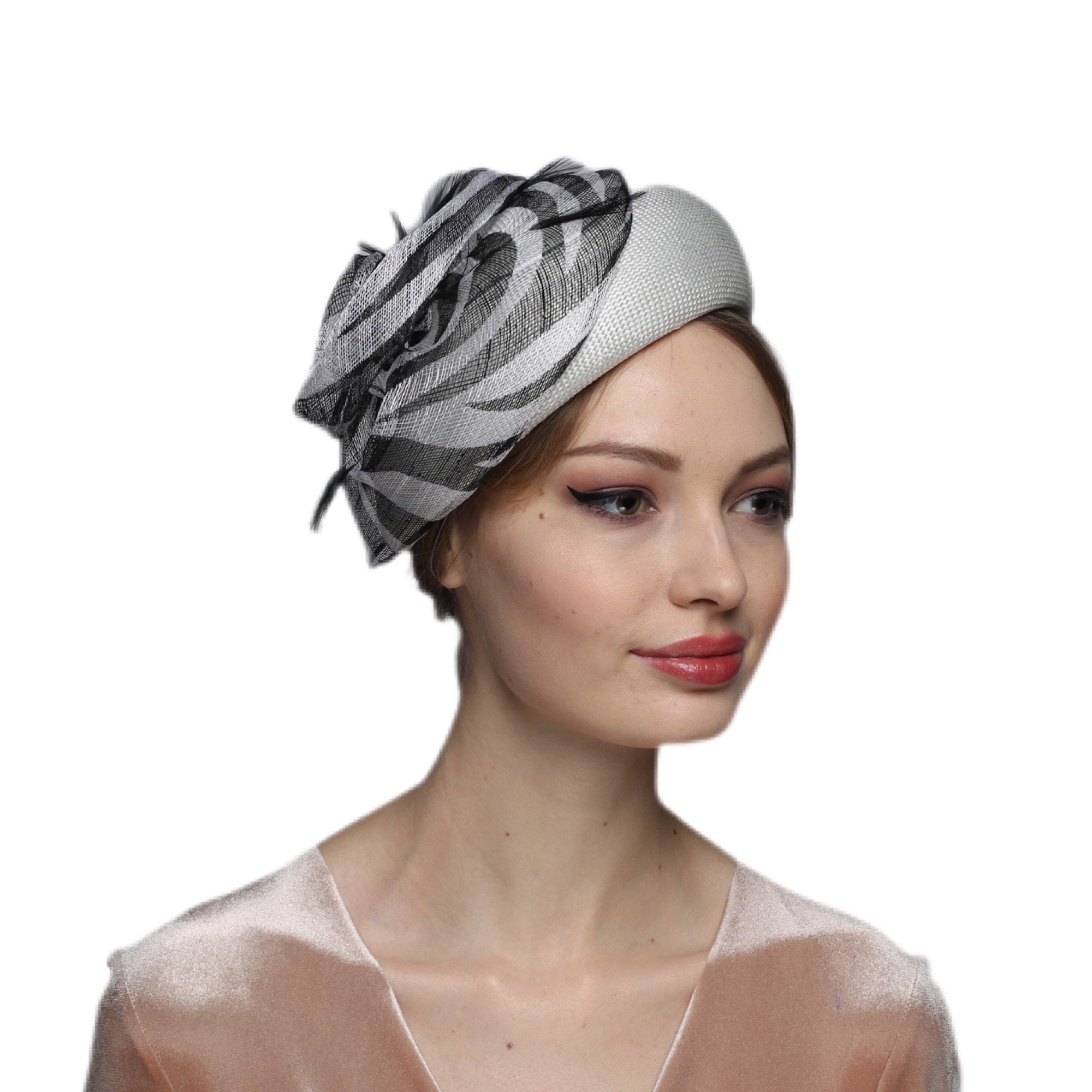 Chic Straw Kentucky Derby Hat Beret