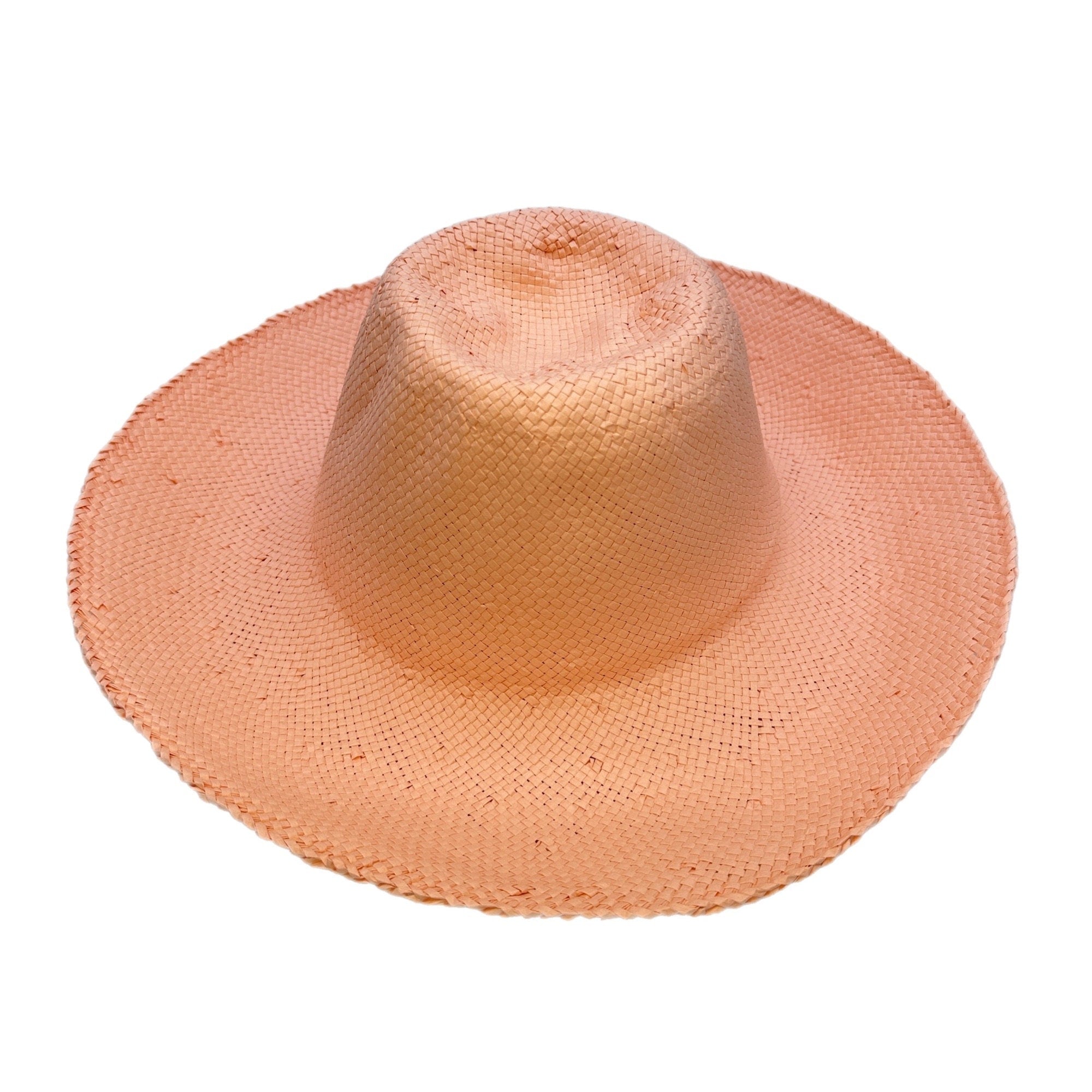 11" Panama Paper Straw Capeline Hat Bodies for Millinery and Hat Making