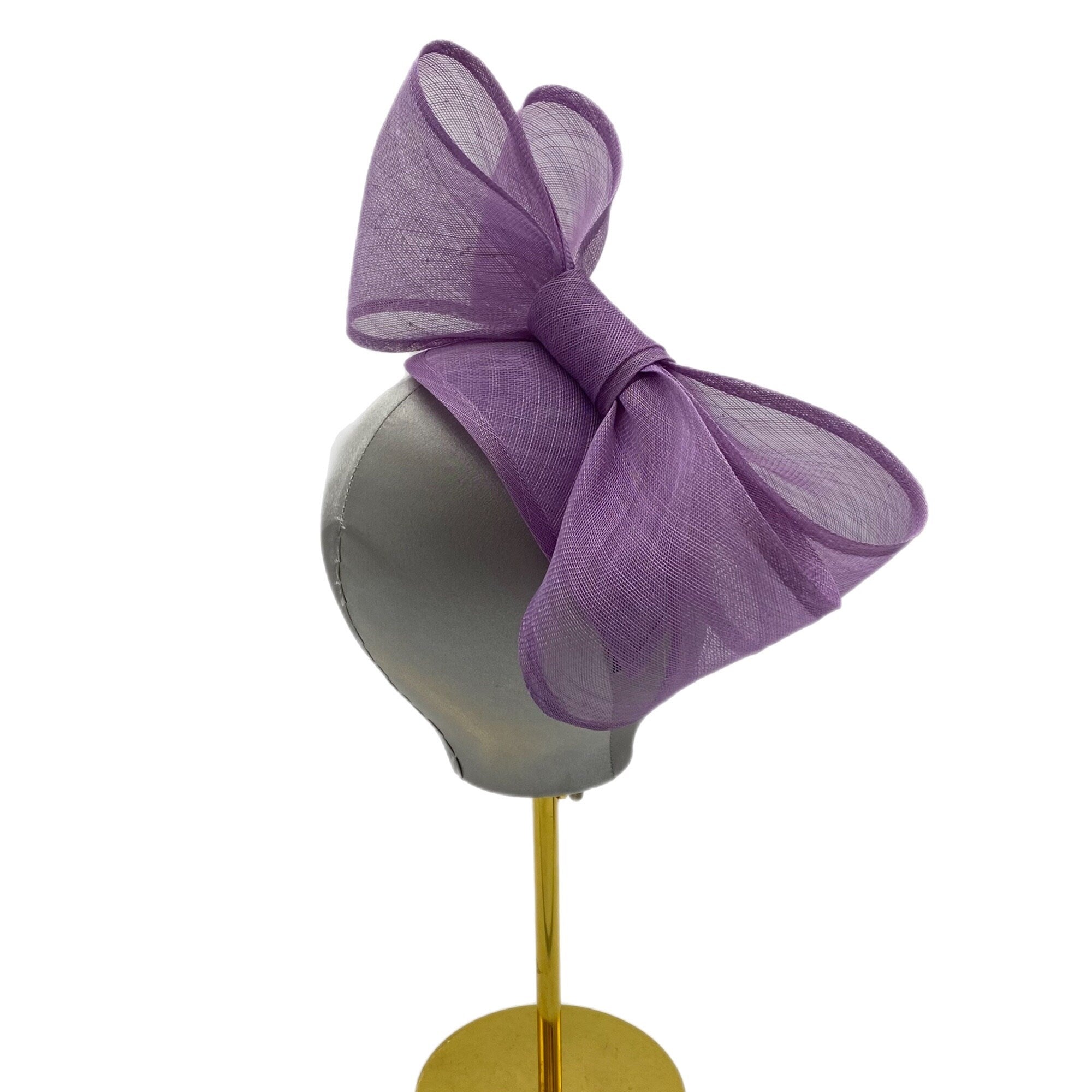 Black Fascinator Hat Derby Wedding Tea Party Headwear
