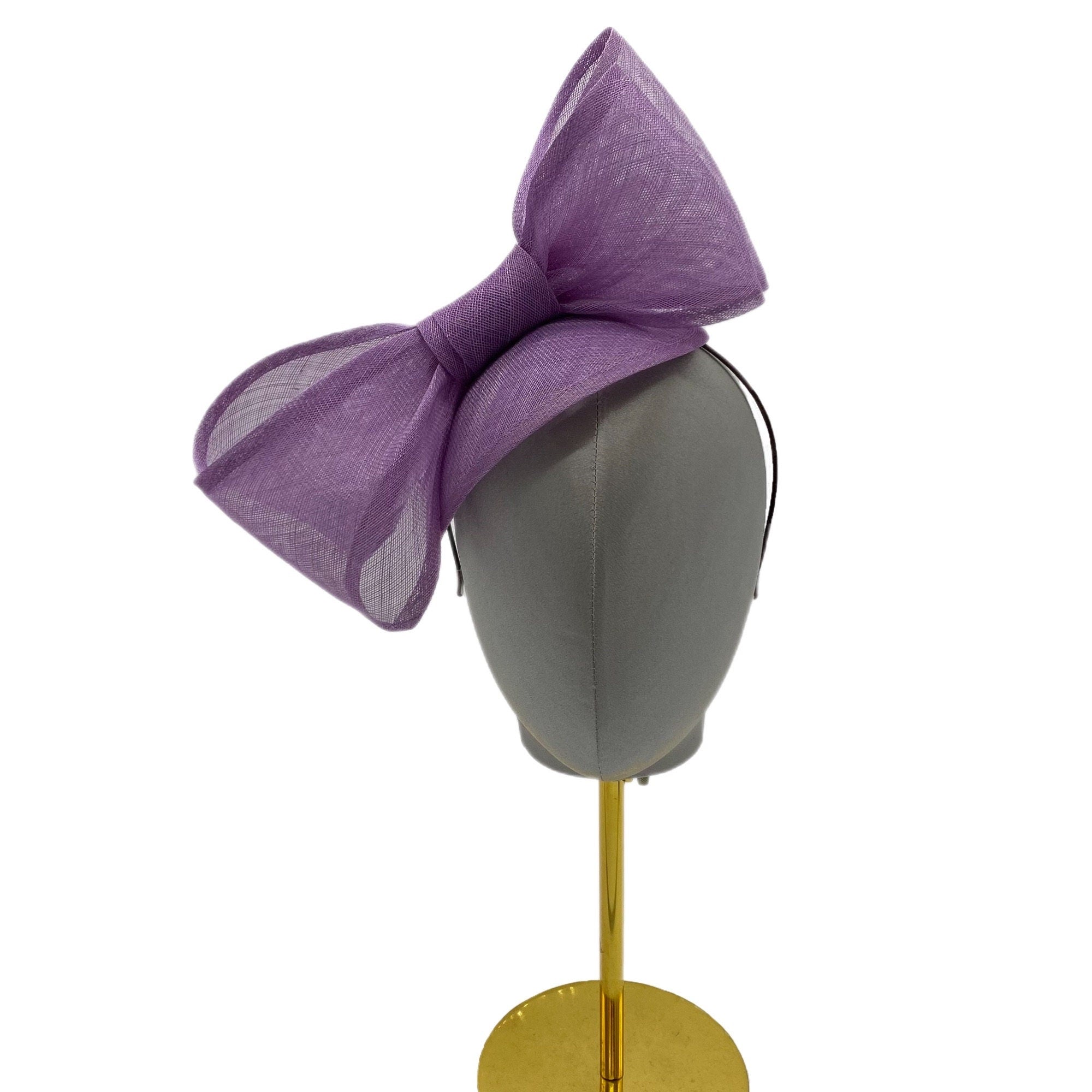 Black Fascinator Hat Derby Wedding Tea Party Headwear