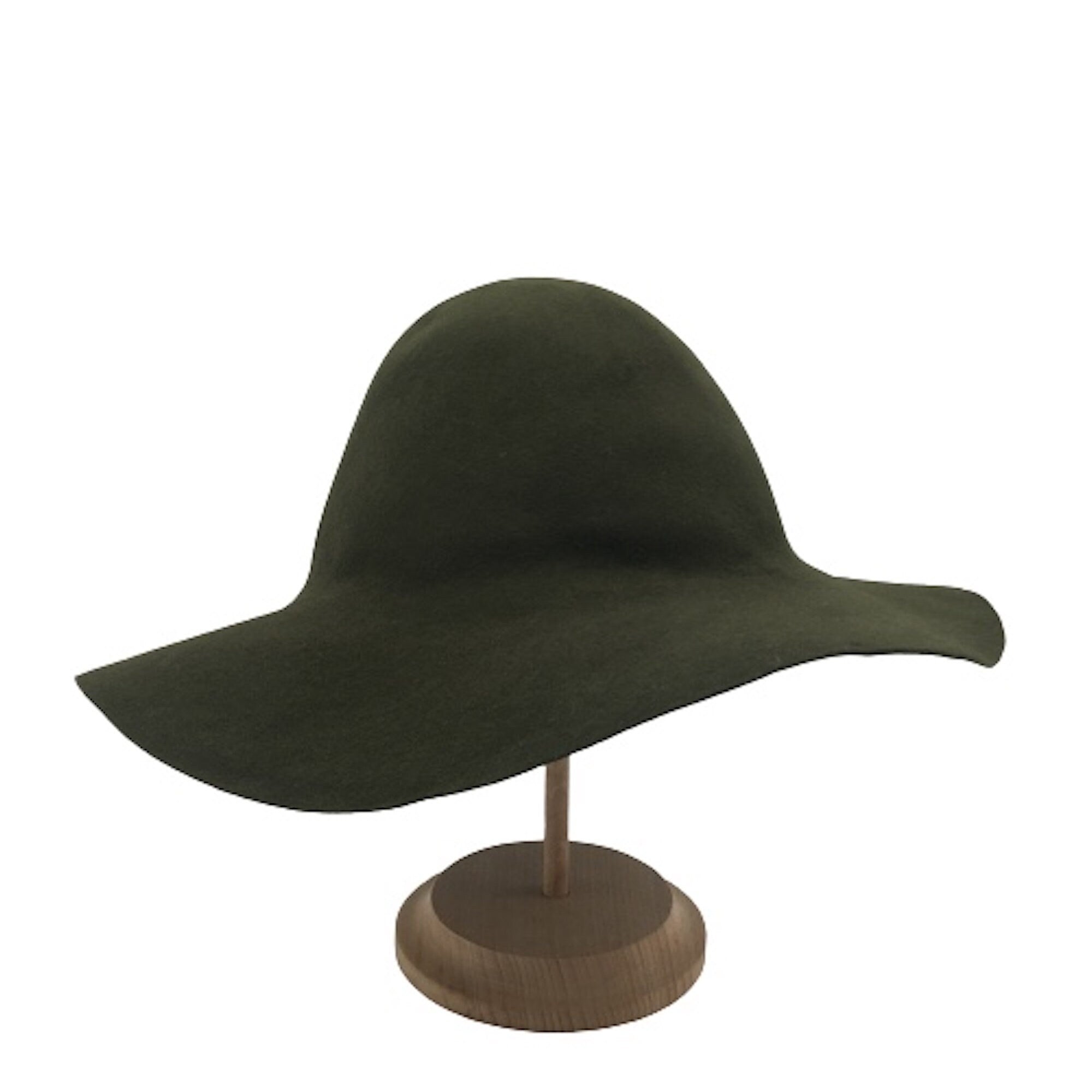 Set of 12 Wool Felt Capeline Hat Bodies Wholesale 120g(4oz)