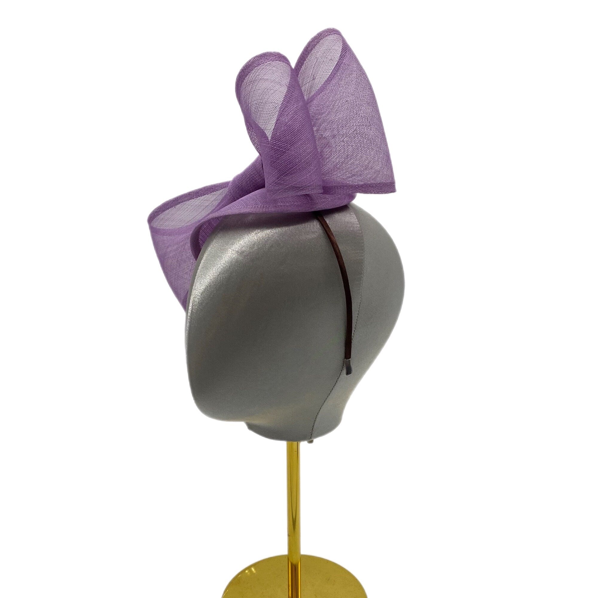 Black Fascinator Hat Derby Wedding Tea Party Headwear