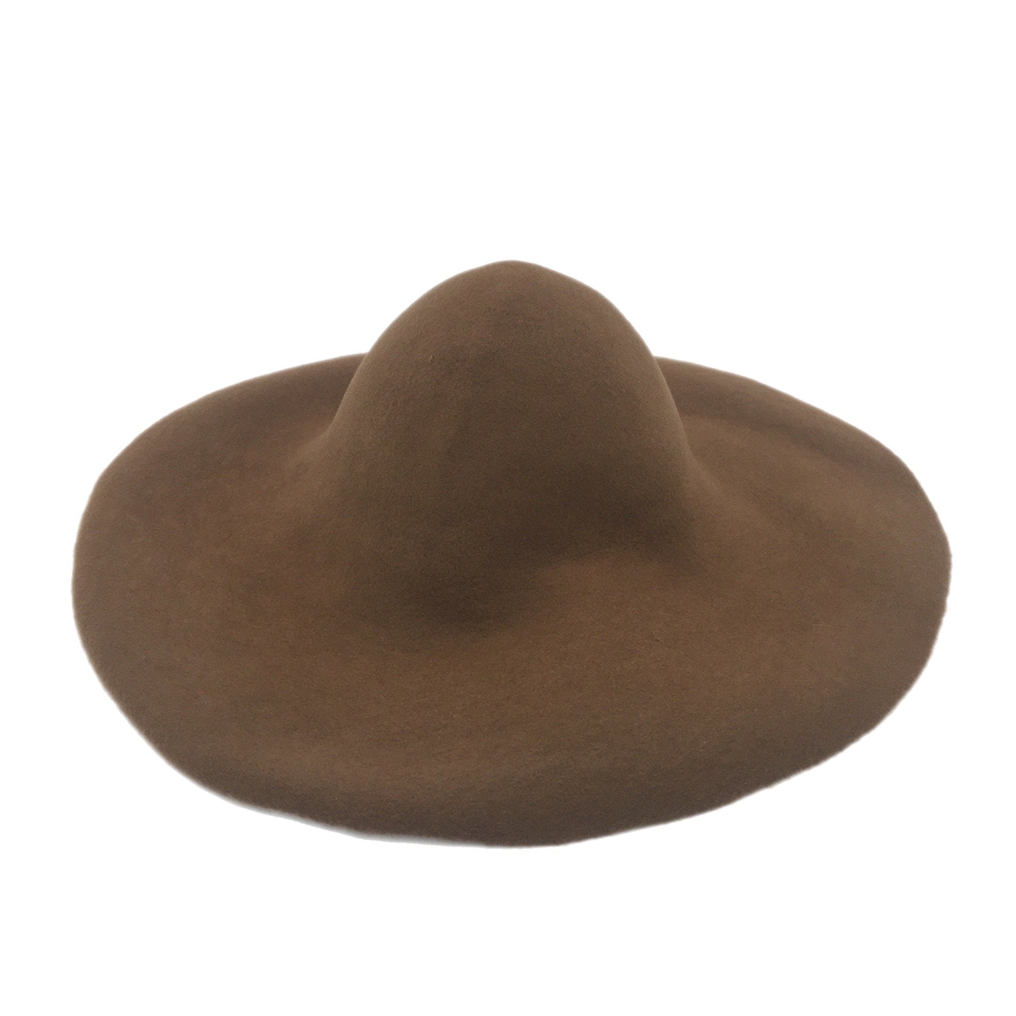 Set of 24 Heavy-Weight Wool Felt Capeline Hat Bodies Wholesale