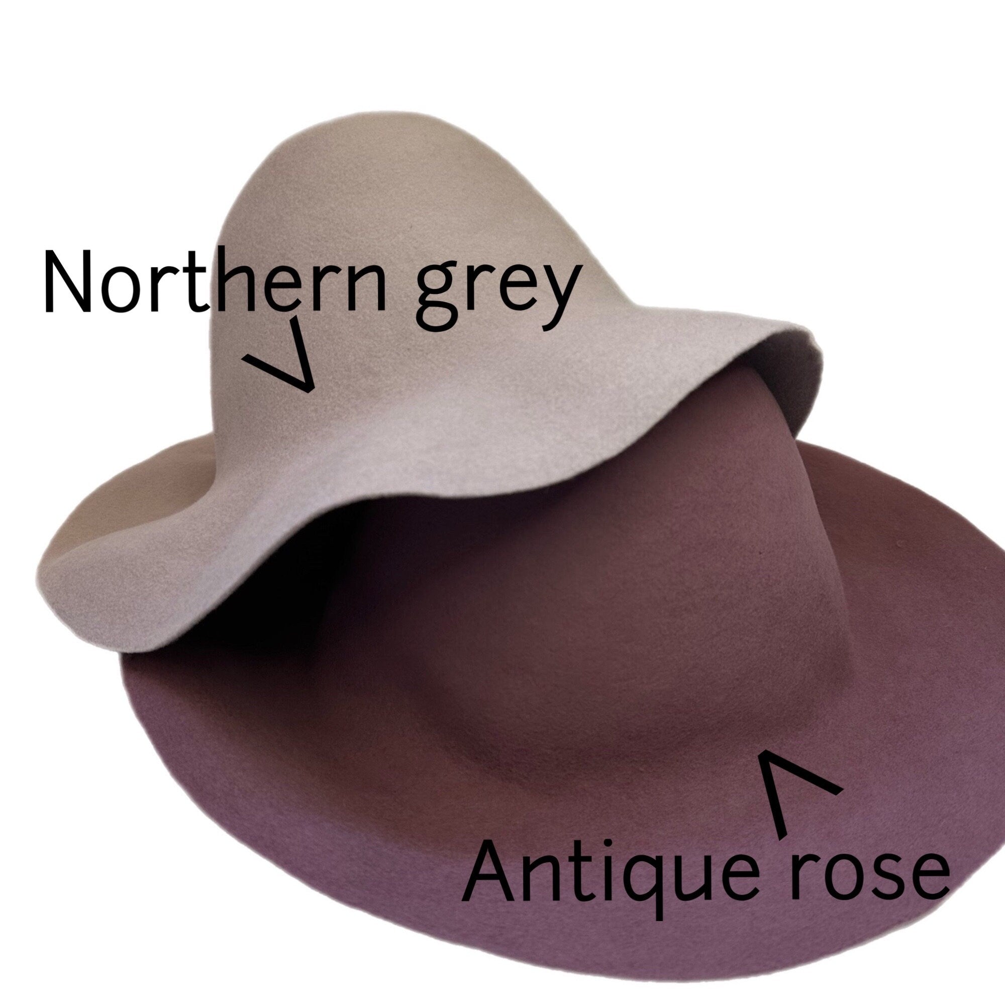 Wool Felt Capeline Hat Bodies for Millinery