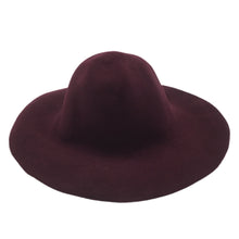 Load image into Gallery viewer, Set of 24 Heavy-Weight Wool Felt Capeline Hat Bodies Wholesale