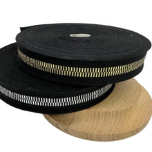 Load image into Gallery viewer, 1 inch Ribbon Grosgrain for Hats Zipper - 1yard