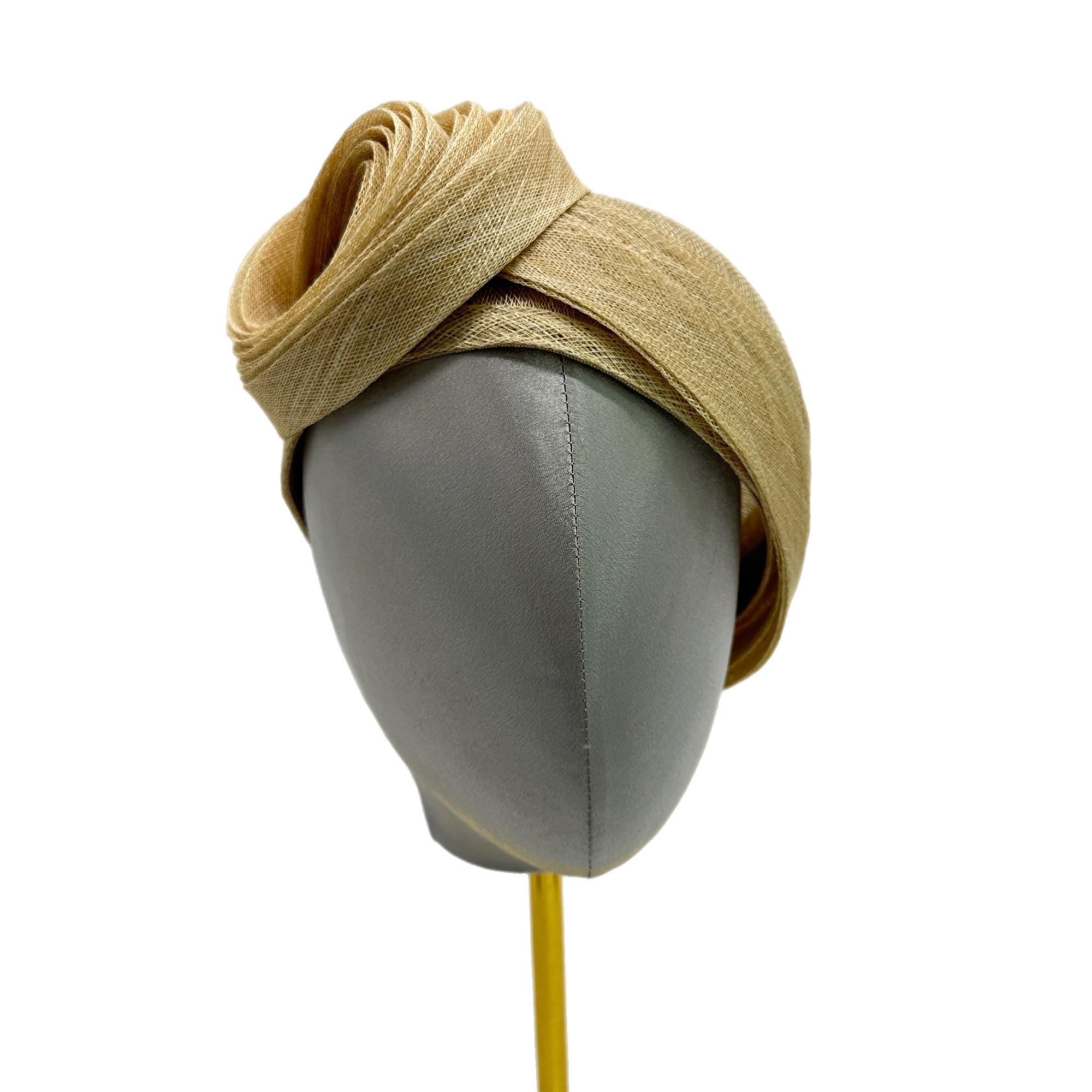 Creative Cloche Hat  with a Bow Derby Church Headwear