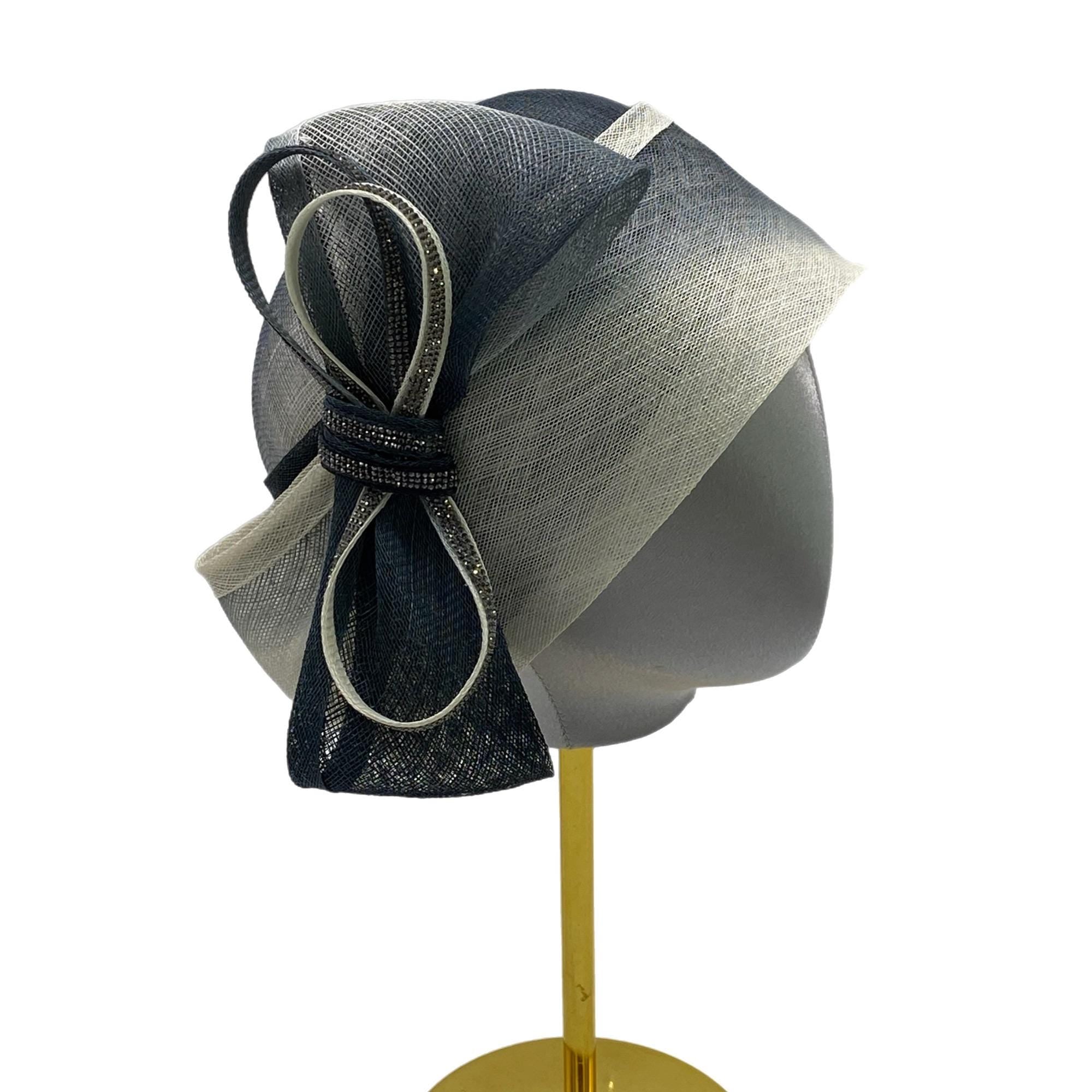 Chic Cloche Hat for Derby Church Wedding