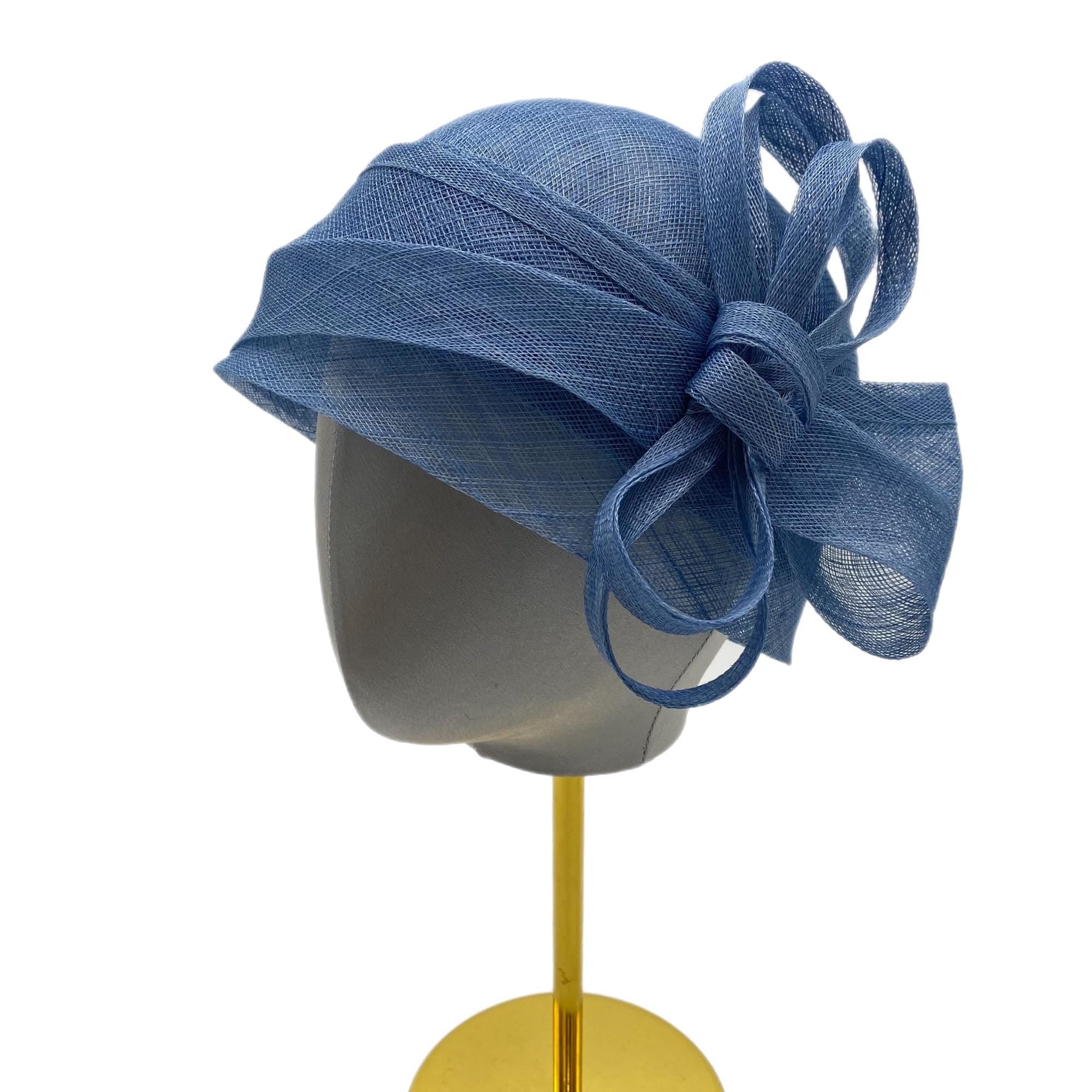 Chic Cloche Hat for Derby Church Wedding