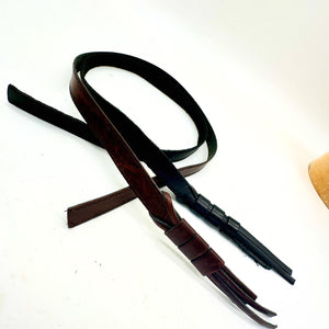 Vegan Leather Hat Band Straps for Hat Trimming
