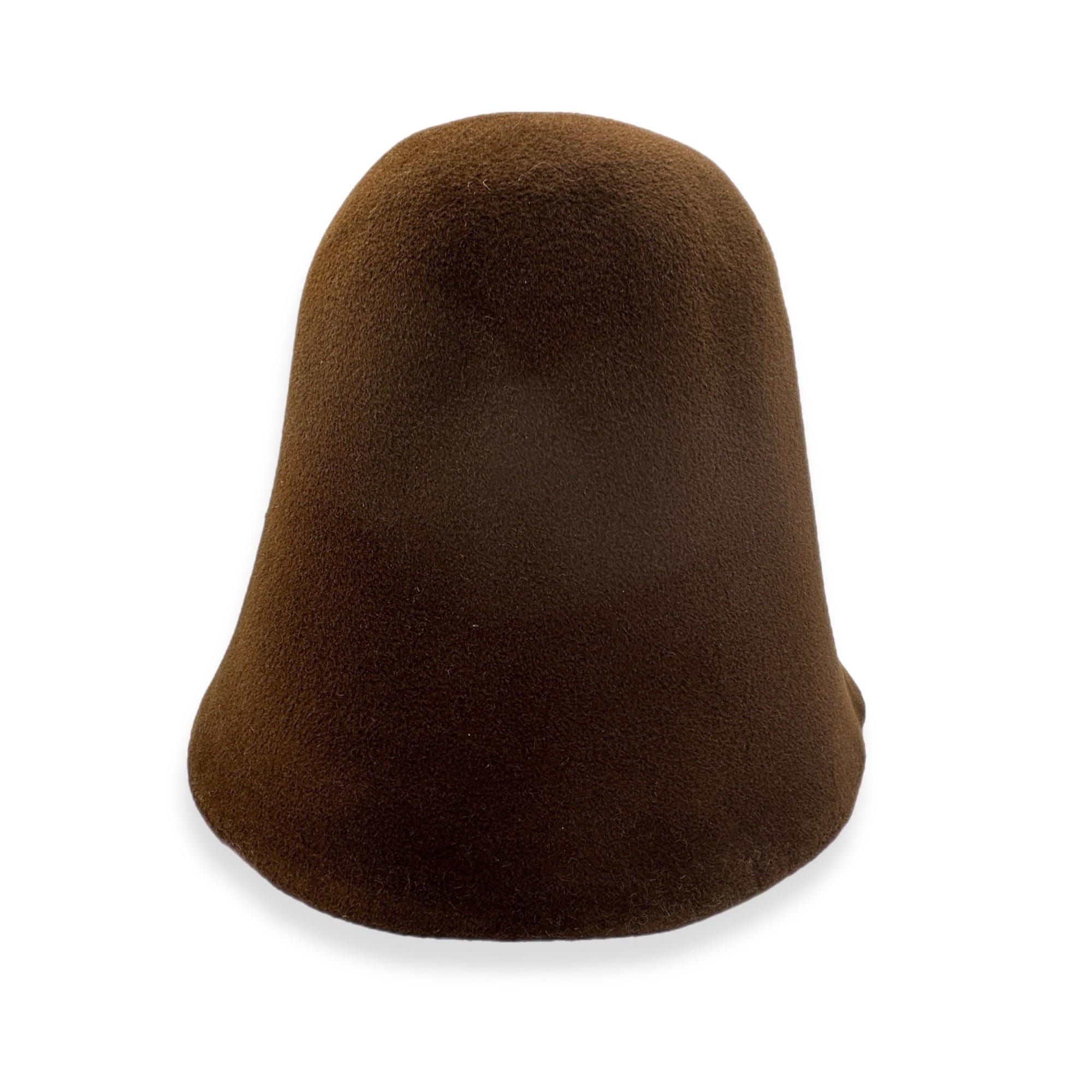 Rabbit Fur Felt Hat Bodies Velour for Millinery Black