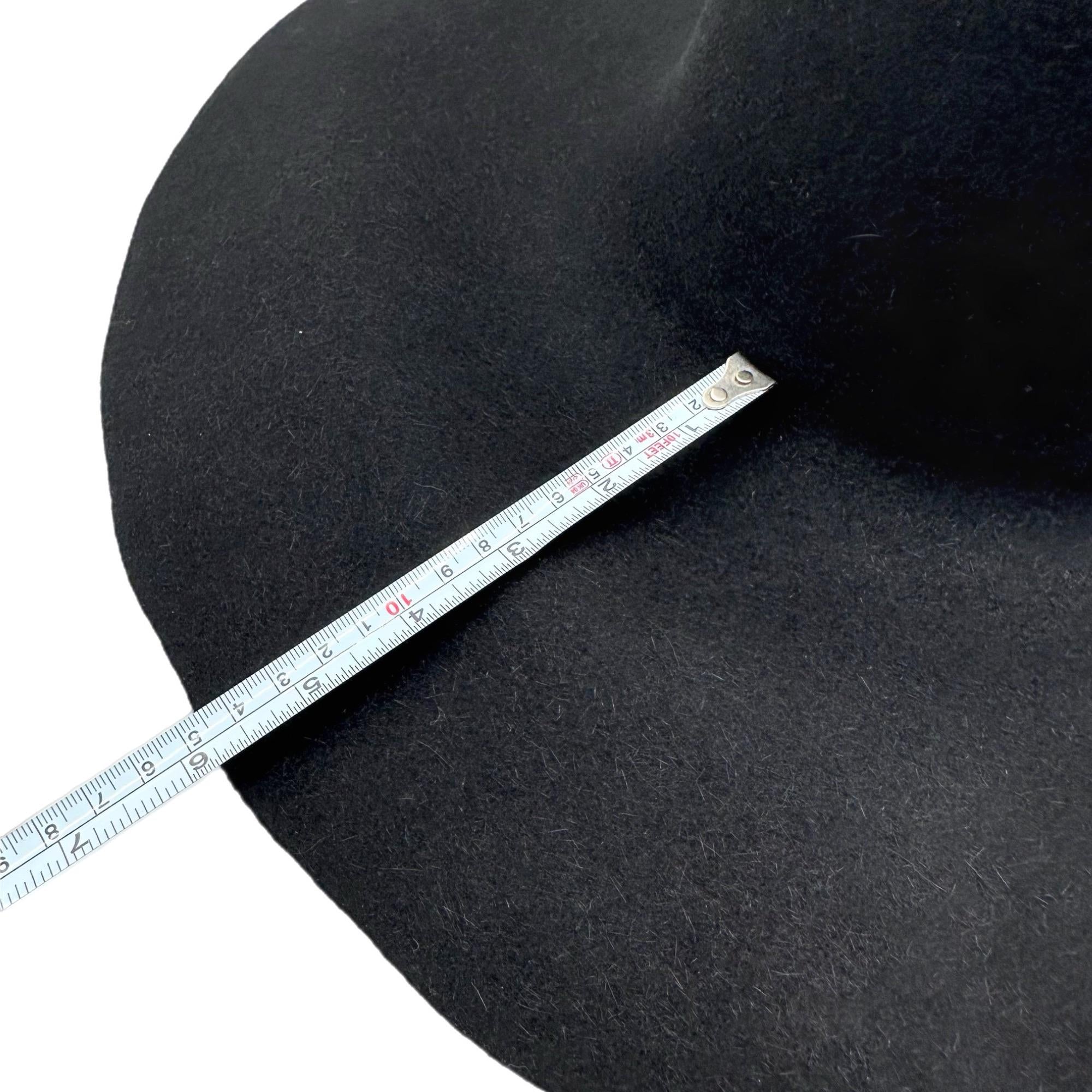 Set of 6 Heavy Weight Wool Felt Capeline Hat Body for Millinery 200g (7 oz)