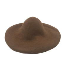 Load image into Gallery viewer, Heavy Weight Wool Felt Capeline Hat Body for Millinery