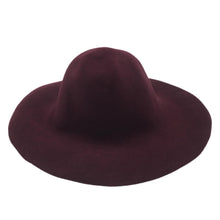 Load image into Gallery viewer, Heavy Weight Wool Felt Capeline Hat Body for Millinery