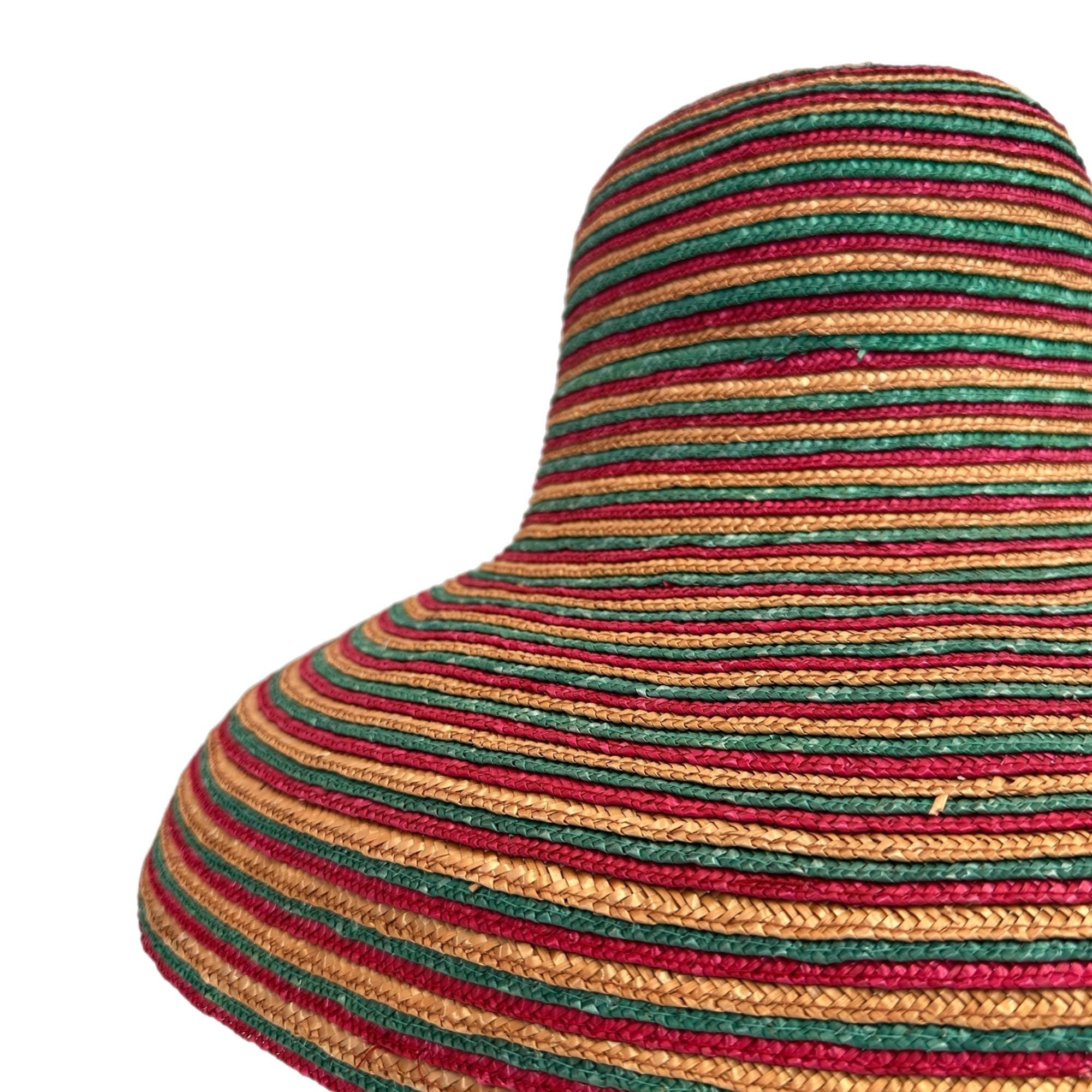 Milano Straw Braid Straw Capeline Hat Bodies Multicolor for Millinery