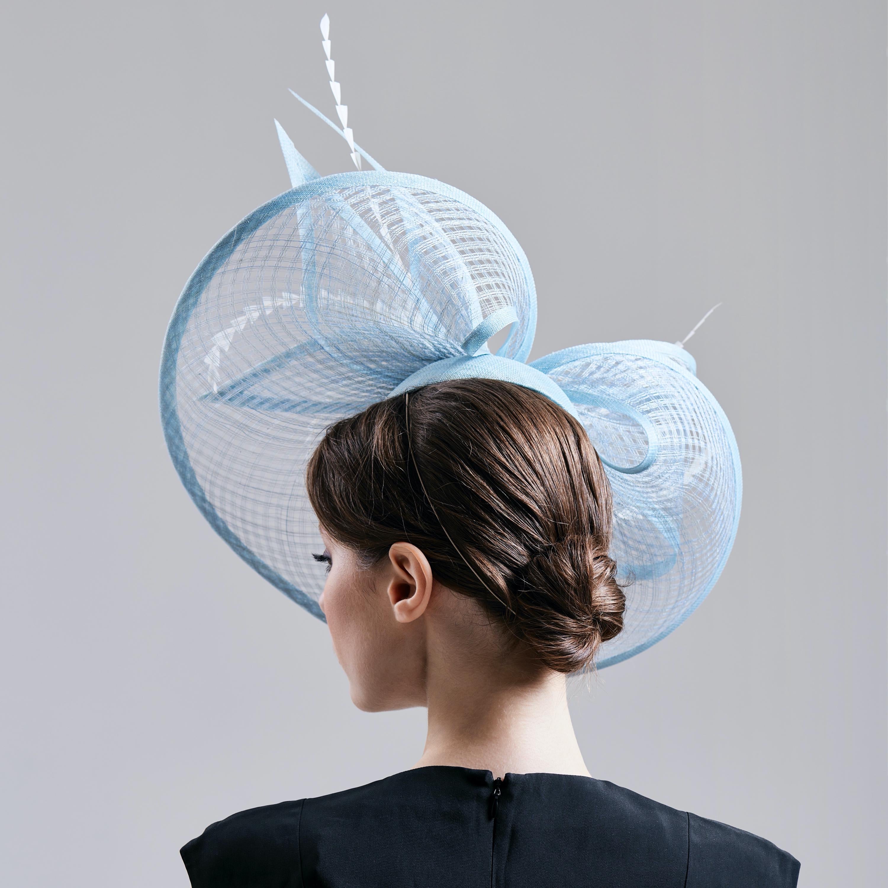 Handmade Fascinator Derby Hat Elegant Women Derby Tea Party Headwear