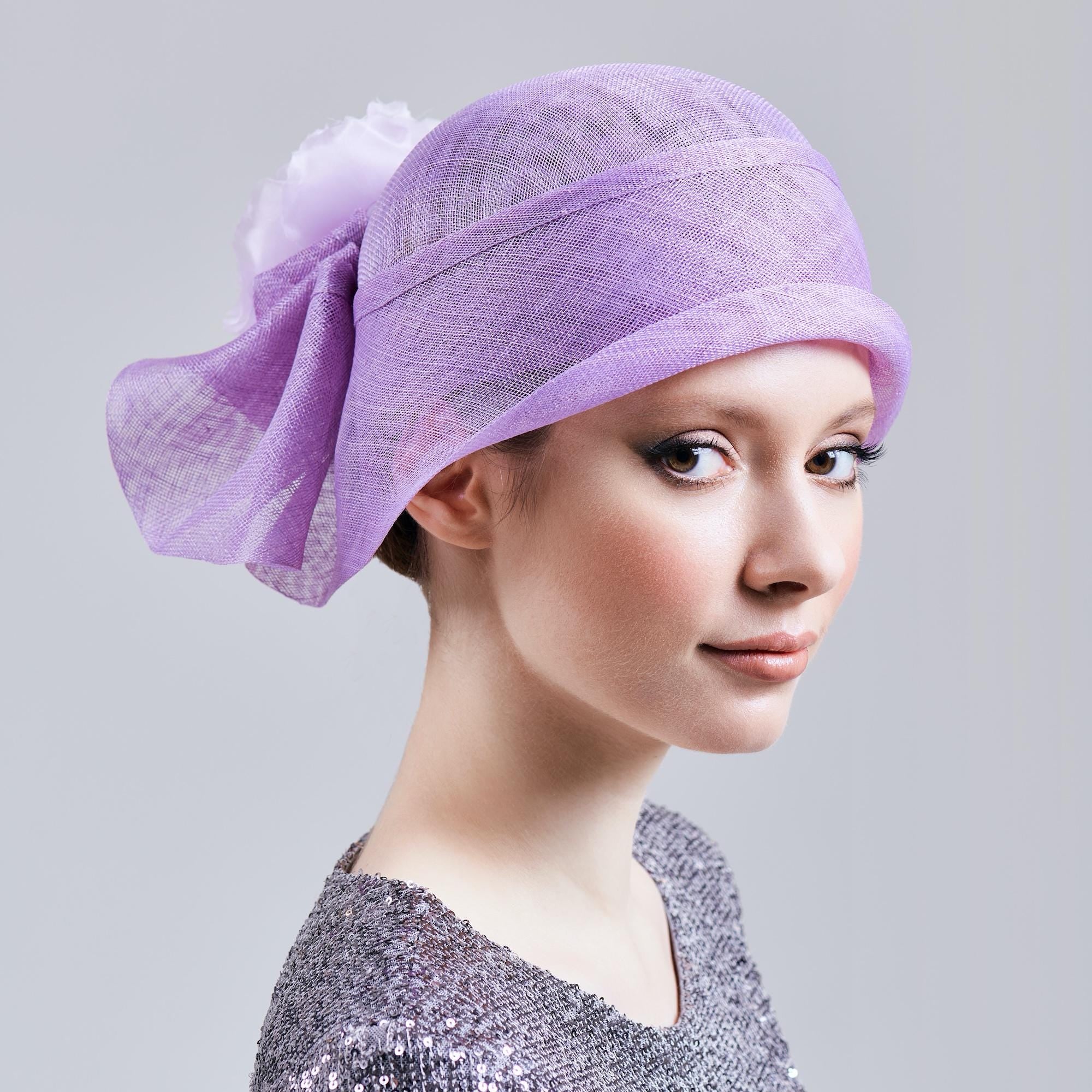 Fascinating Hat with Rose Kentucky Derby Wedding Headwear