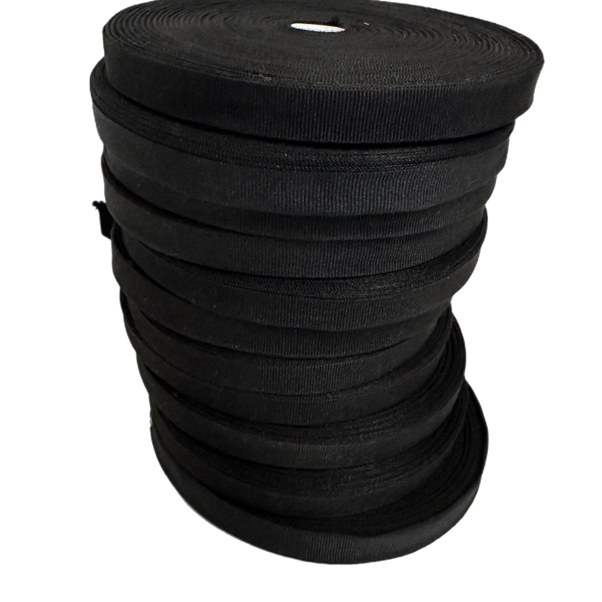 5/8 inch (16 mm) 1 roll of Black Grosgrain Ribbon for Hat Making and Millinery 54 yards (50 m)
