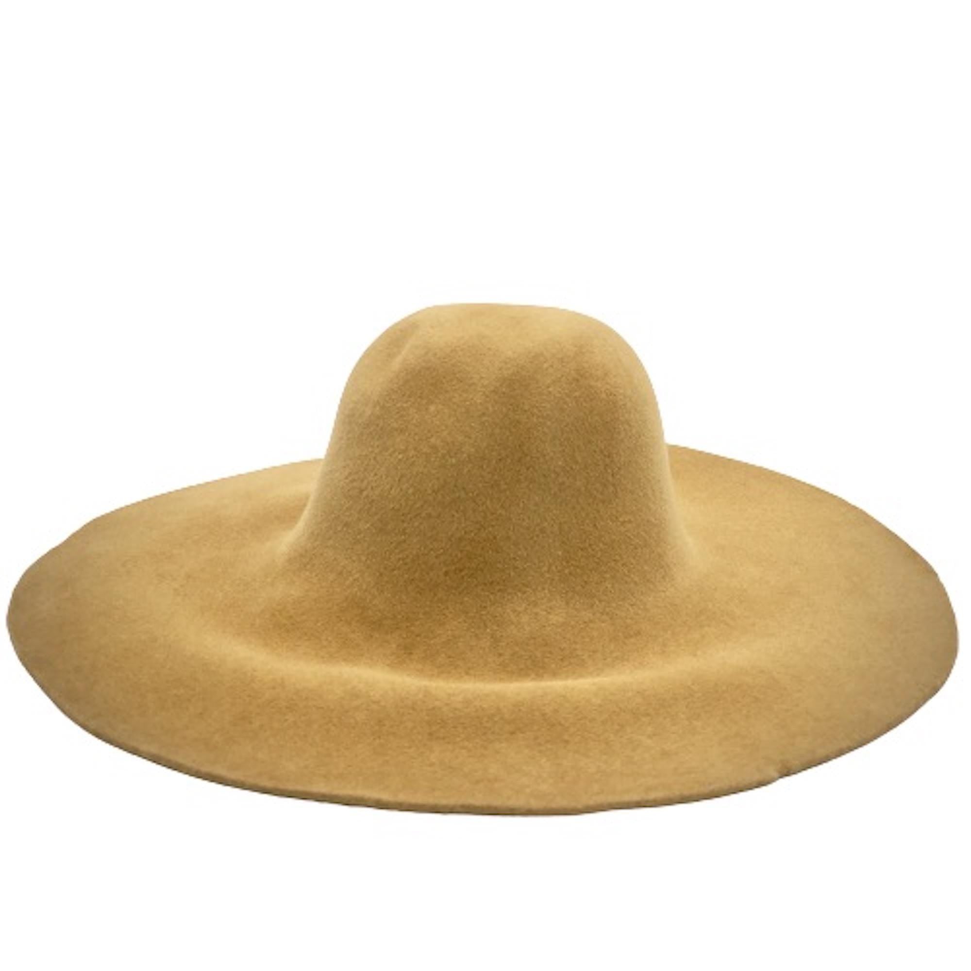 Rabbit Fur Felt Capeline Hat Bodies Velour for Hat Making