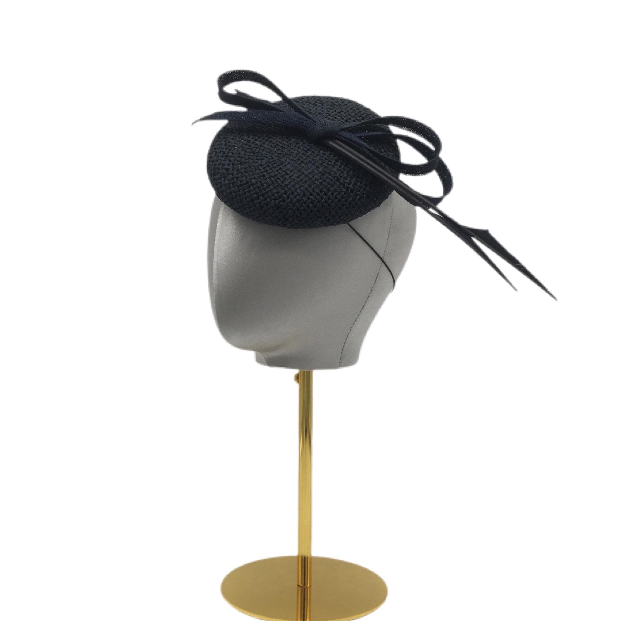 Stylish blue fascinator hat Derby, Church, Party headwear