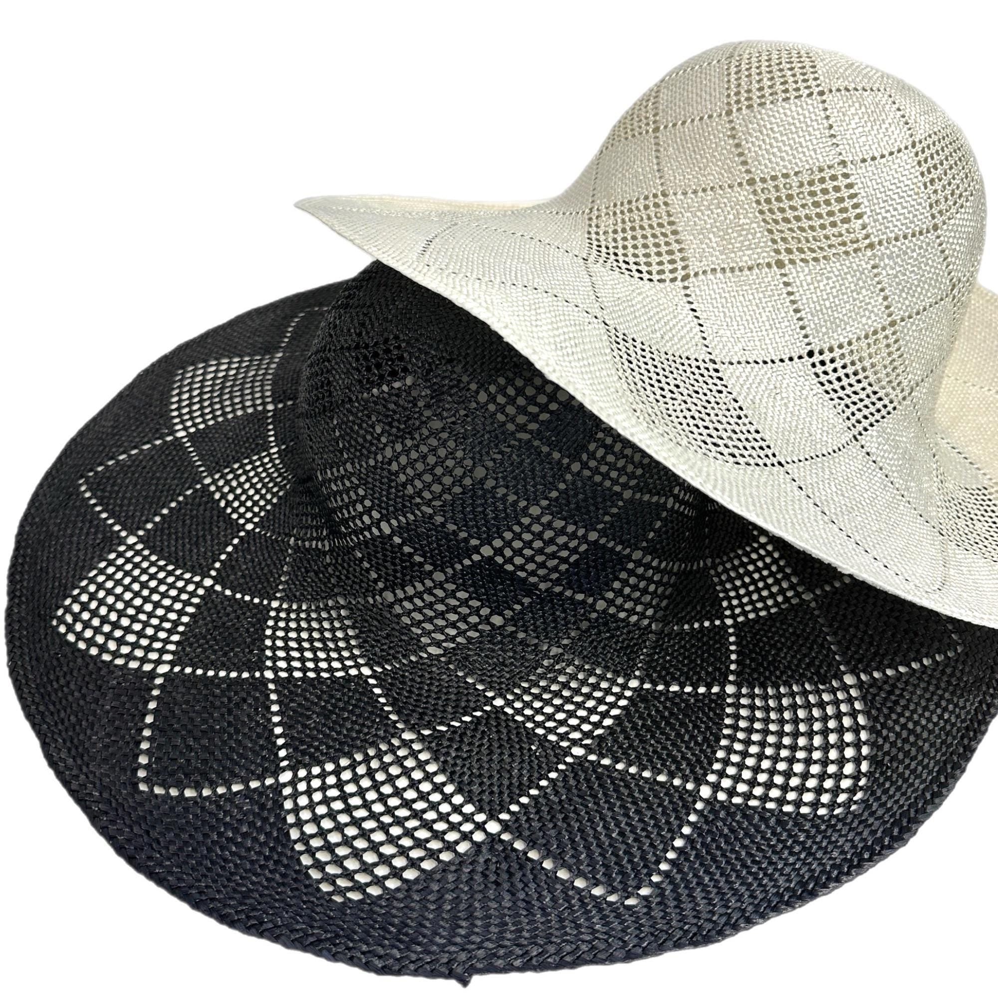 11" Visca Straw Capeline Hat Bodies Openwork for Millinery and Hat Making