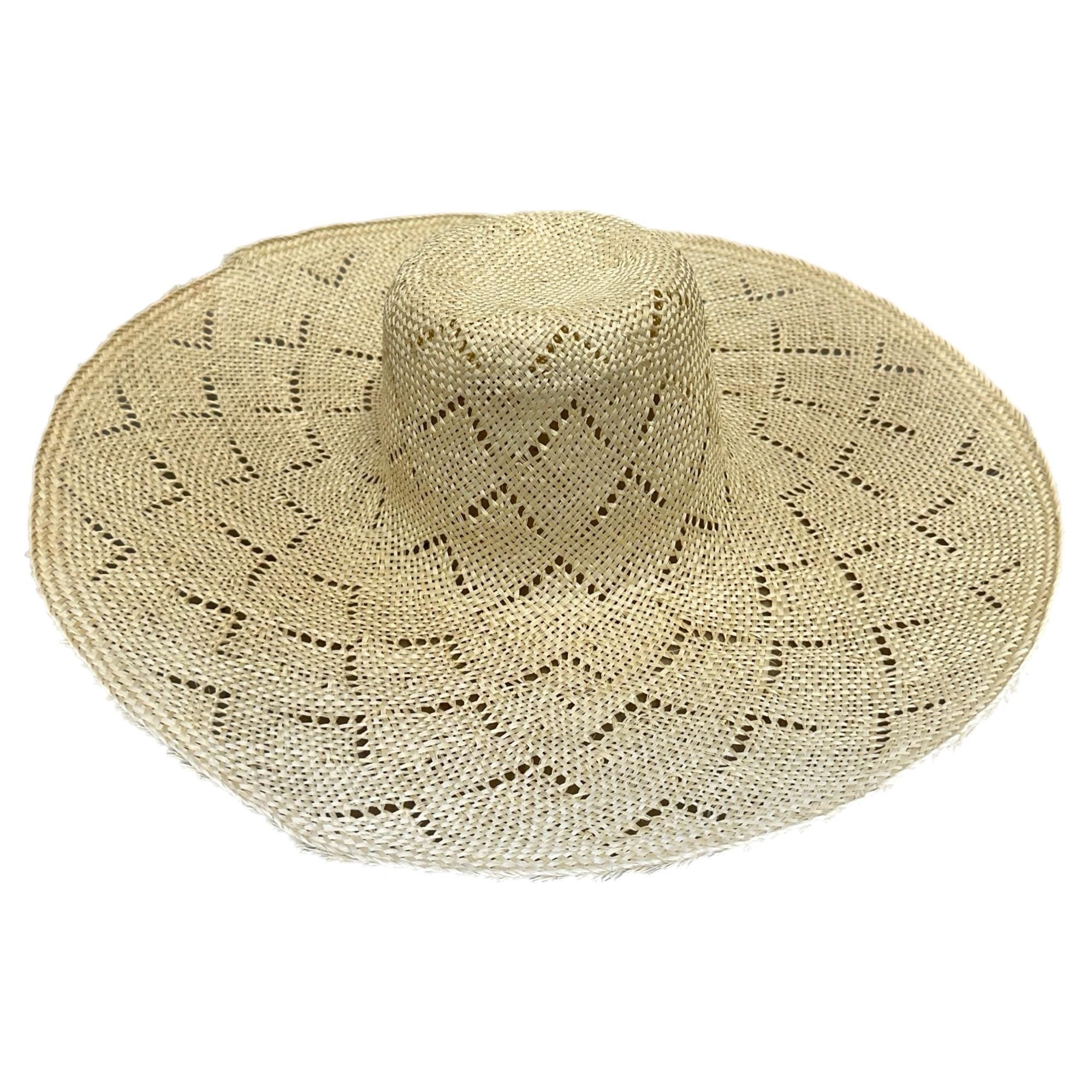 Vintage Sisal Straw Hat Bodies for Millinery and Hat Making