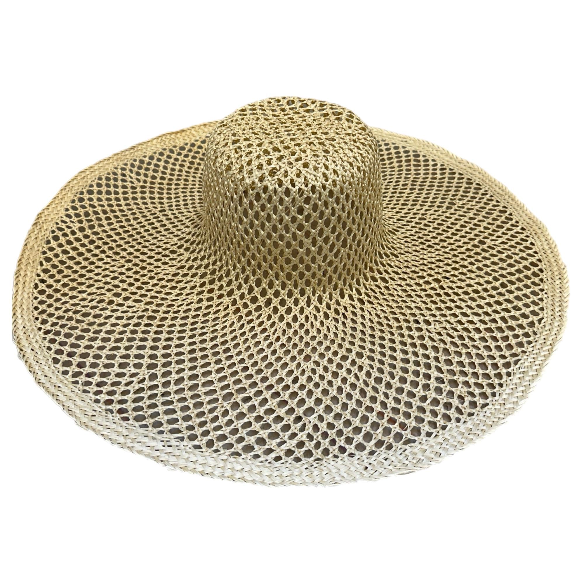 Vintage Sisal Straw Hat Bodies for Millinery and Hat Making