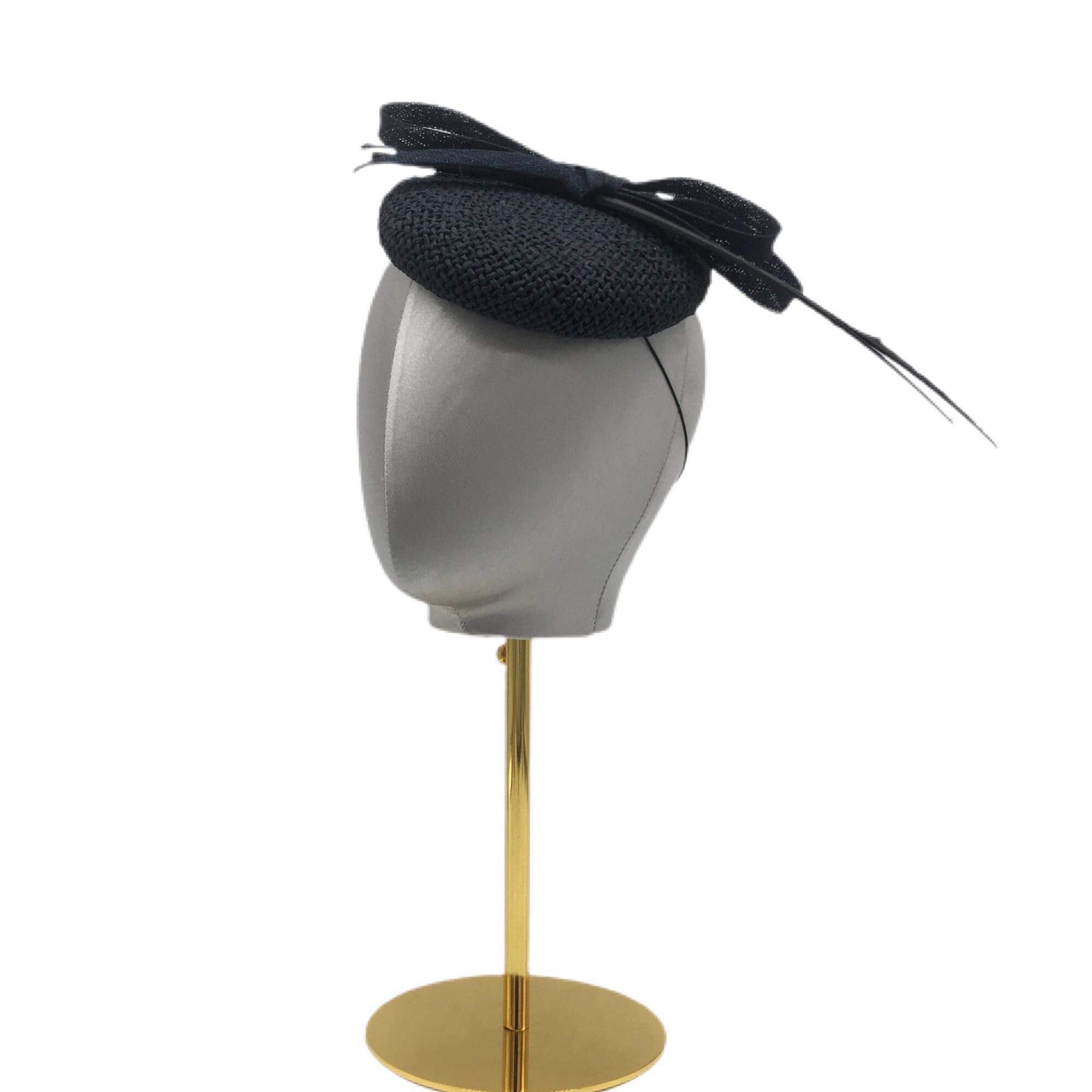 Stylish blue fascinator hat Derby, Church, Party headwear