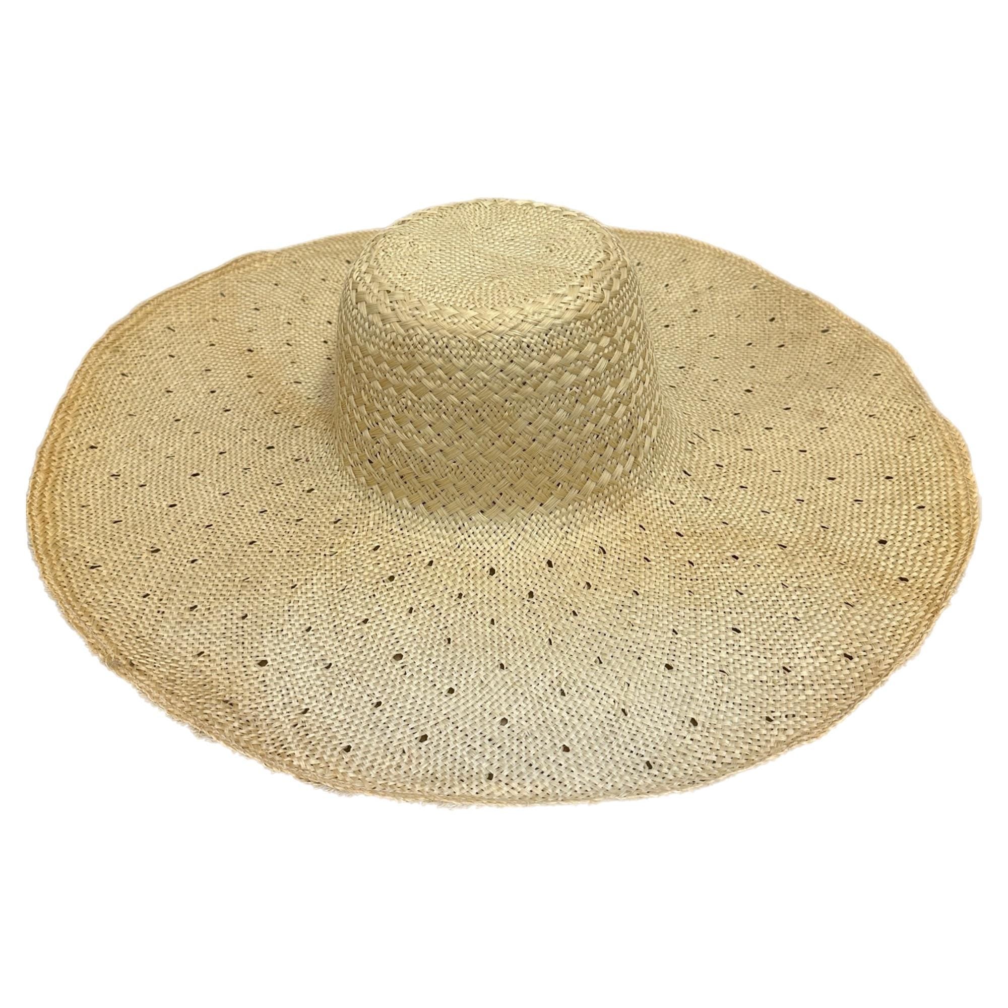 Vintage Sisal Straw Hat Bodies for Millinery and Hat Making