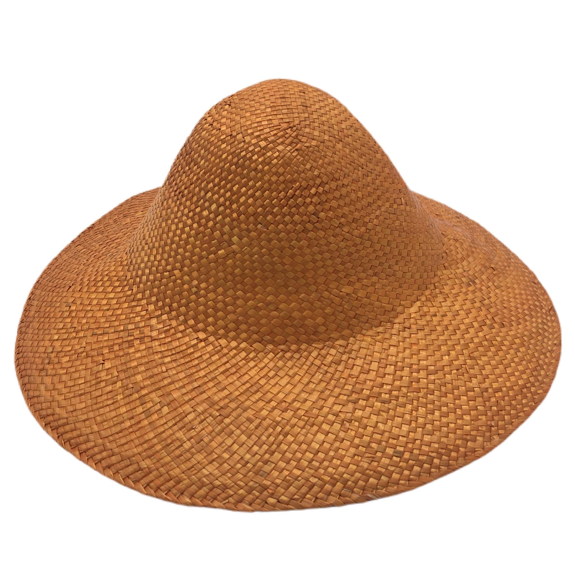 Wheat Straw Capeline Hat Bodies for Millinery and Hat Making
