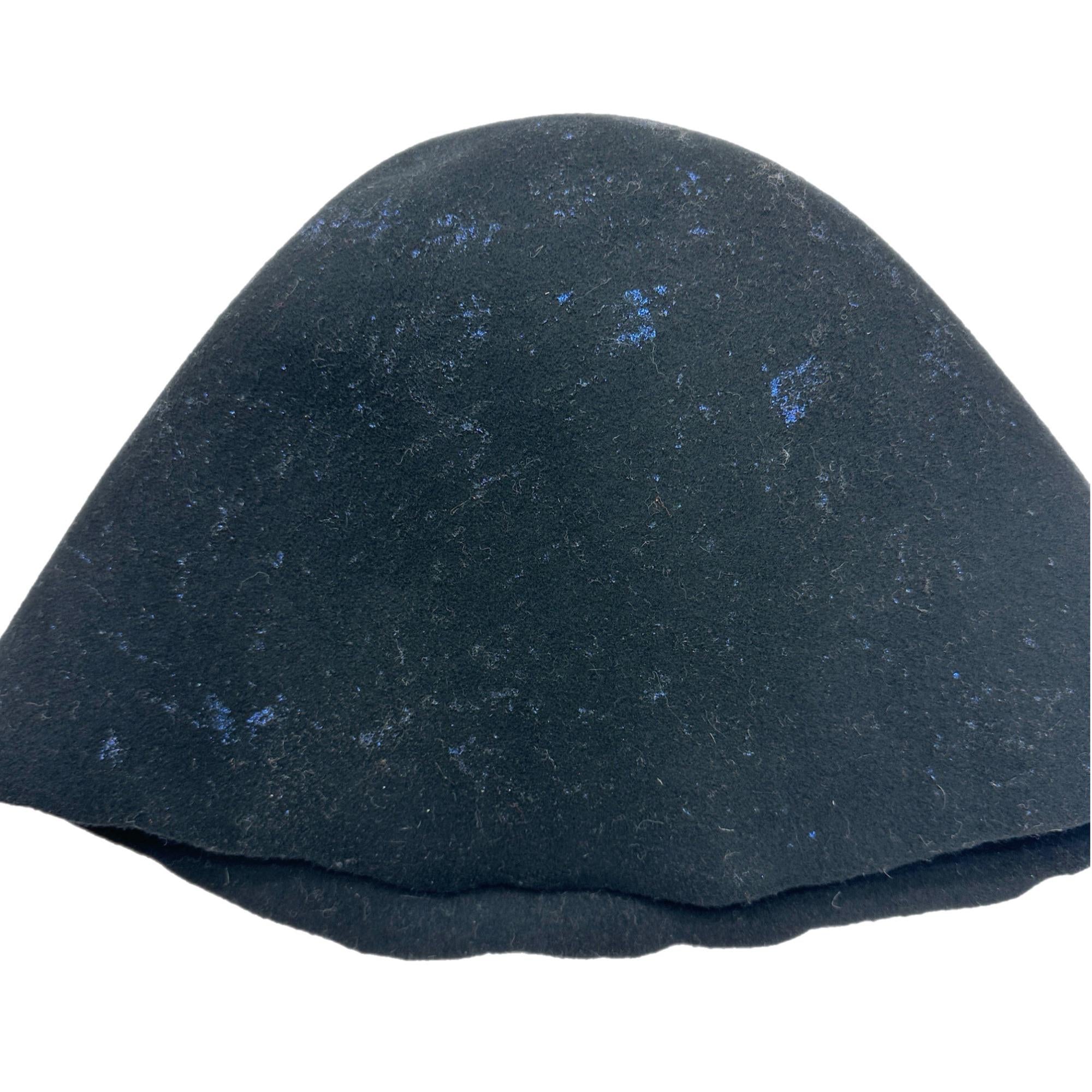 Felt Hat Bodies with Metallic Splash for Hat Making