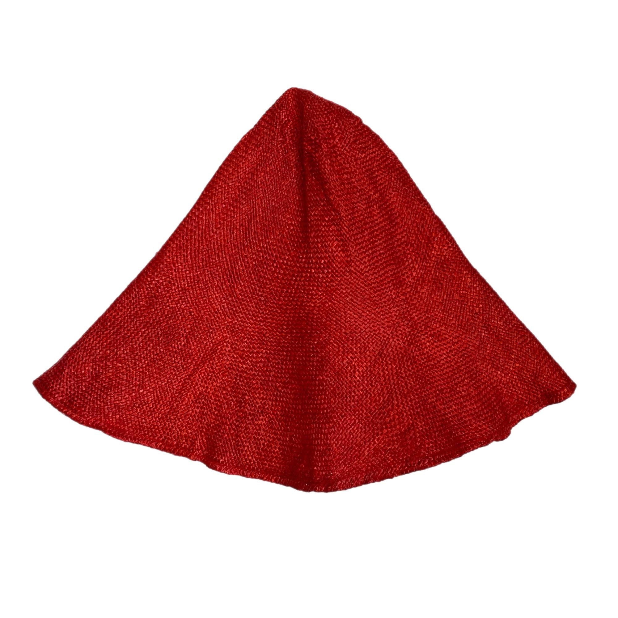 11" Visca Straw Capeline Hat Bodies for Millinery and Hat Making