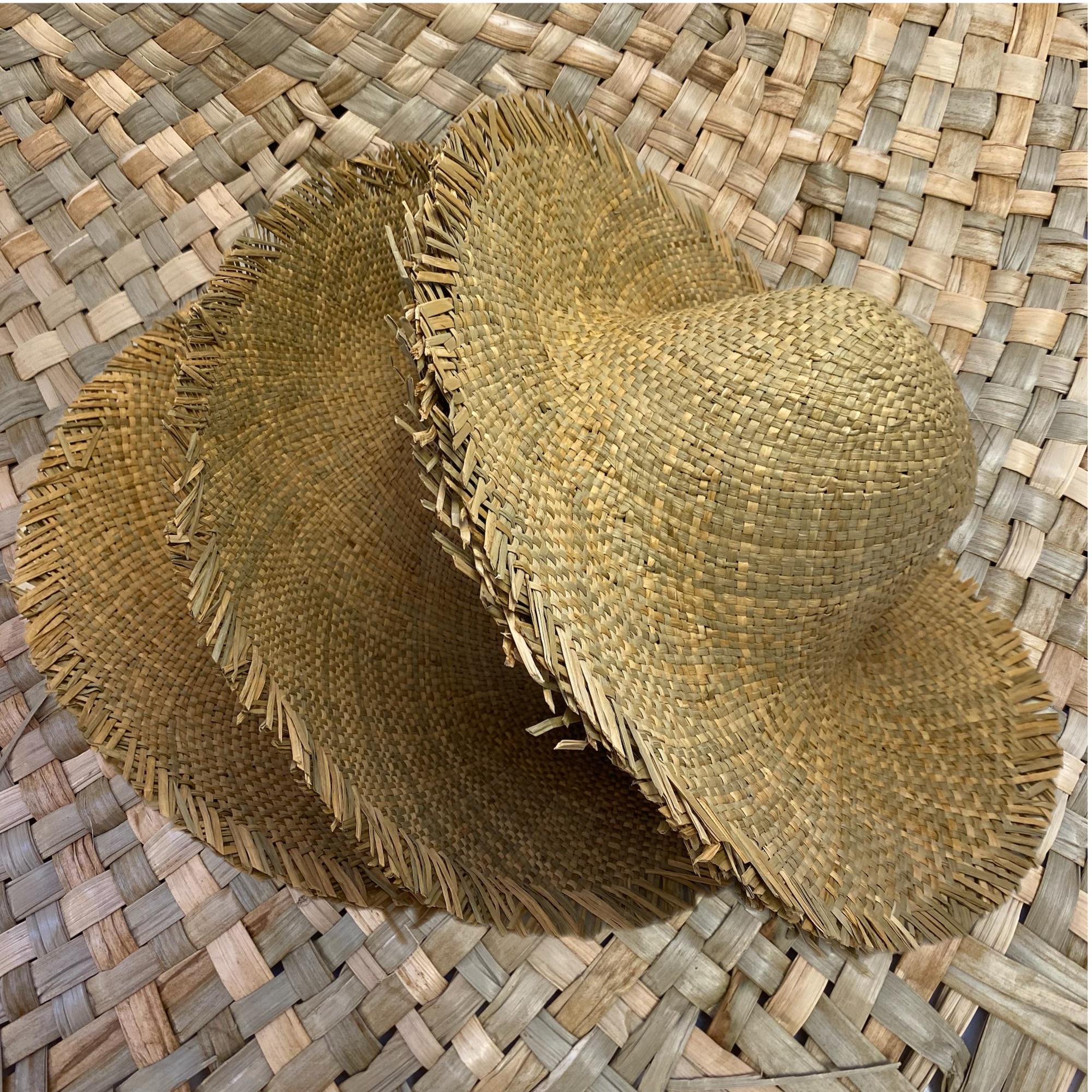 Vintage Straw Capeline Hat Bodies for Millinery and Hat Making